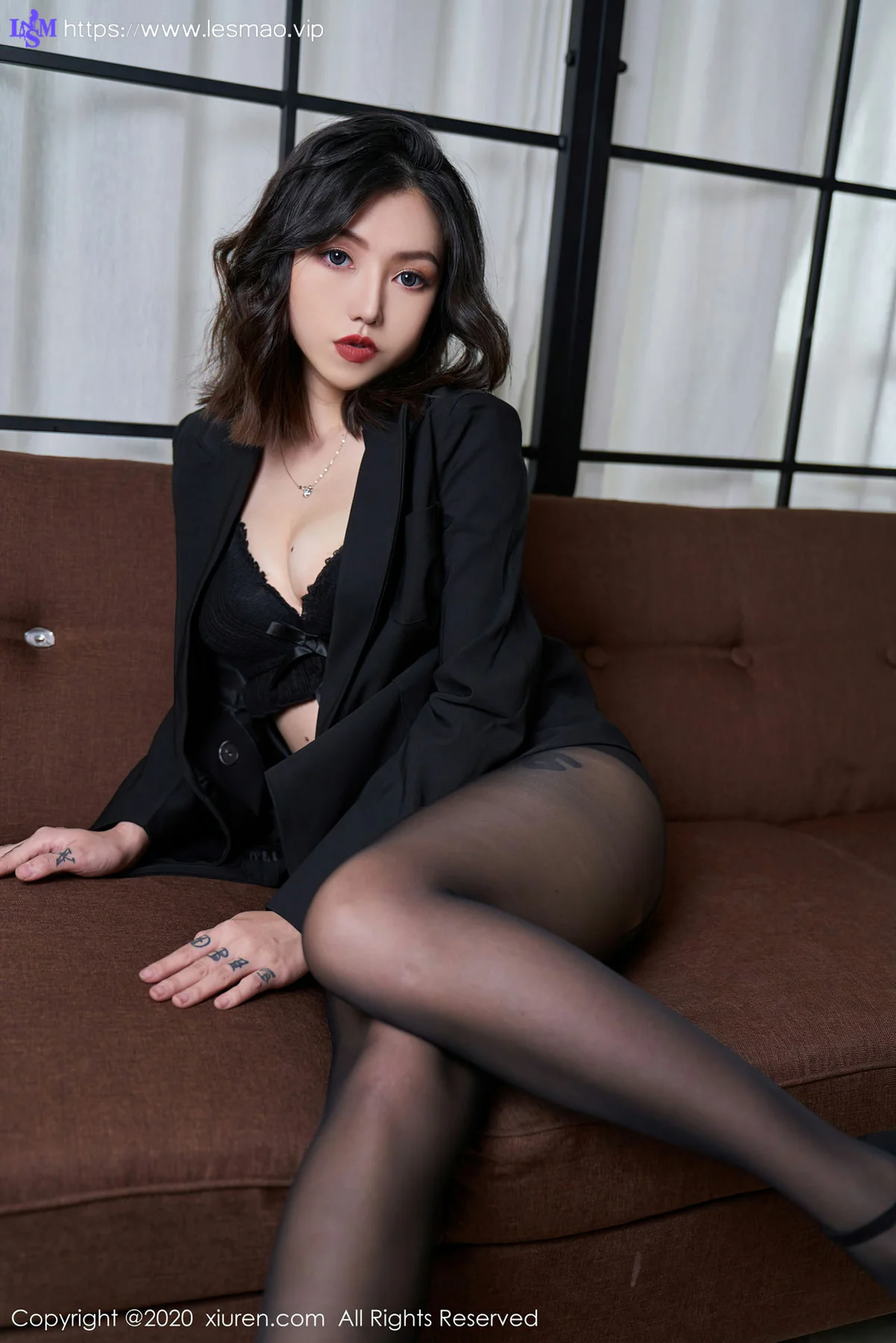 XiuRen 秀人 No.2711 新人模特纹身美女 舌尖上的菊花ace - 28