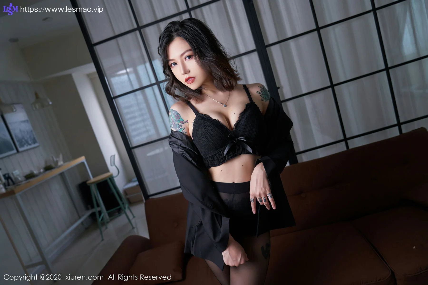 XiuRen 秀人 No.2711 新人模特纹身美女 舌尖上的菊花ace - 37