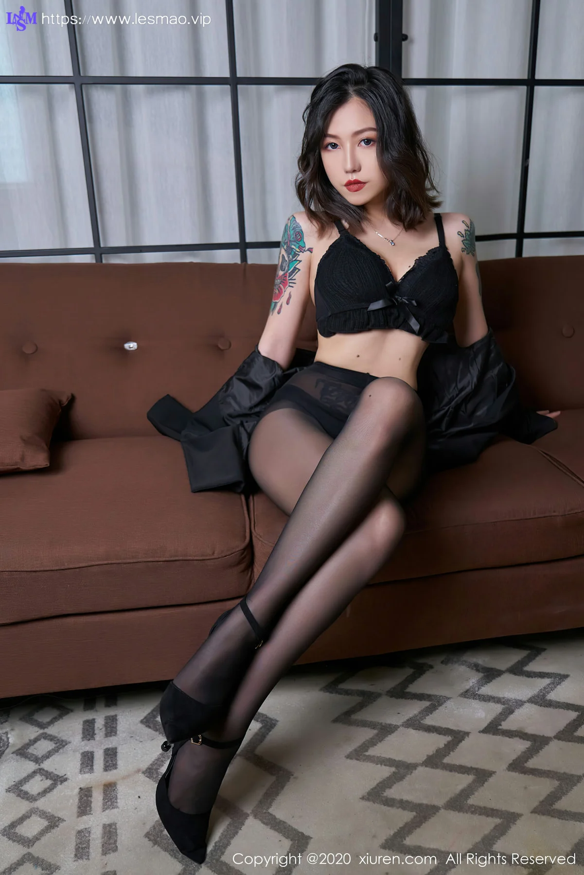 XiuRen 秀人 No.2711 新人模特纹身美女 舌尖上的菊花ace - 39