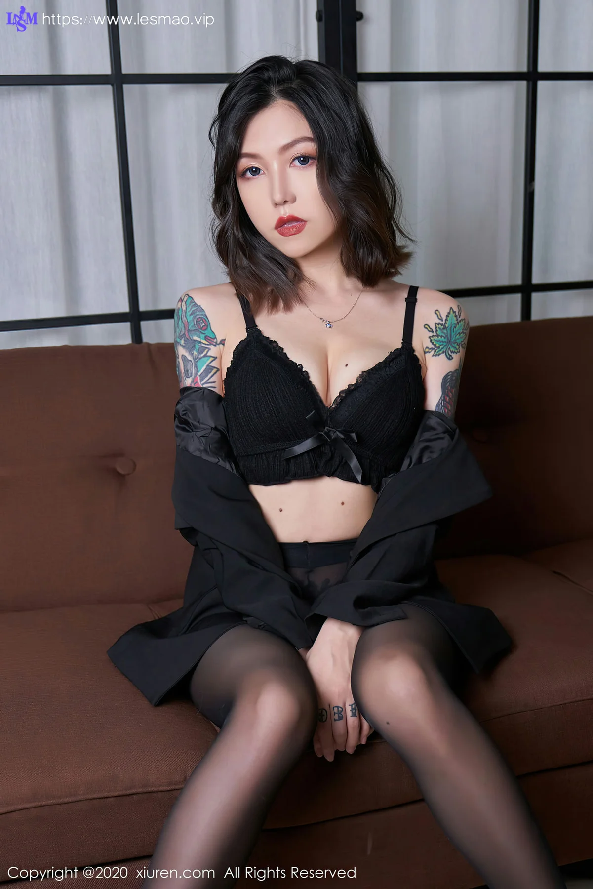 XiuRen 秀人 No.2711 新人模特纹身美女 舌尖上的菊花ace - 43