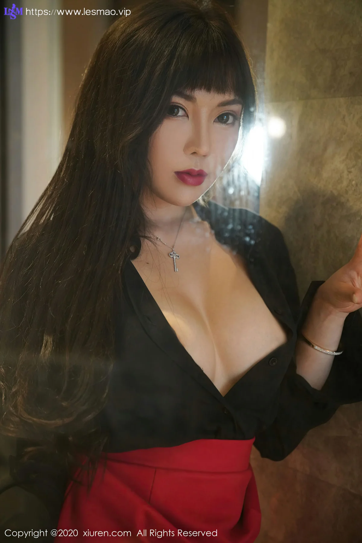 XiuRen 秀人 No.2738 魅惑制服  萌汉药 黑丝主题 - 24
