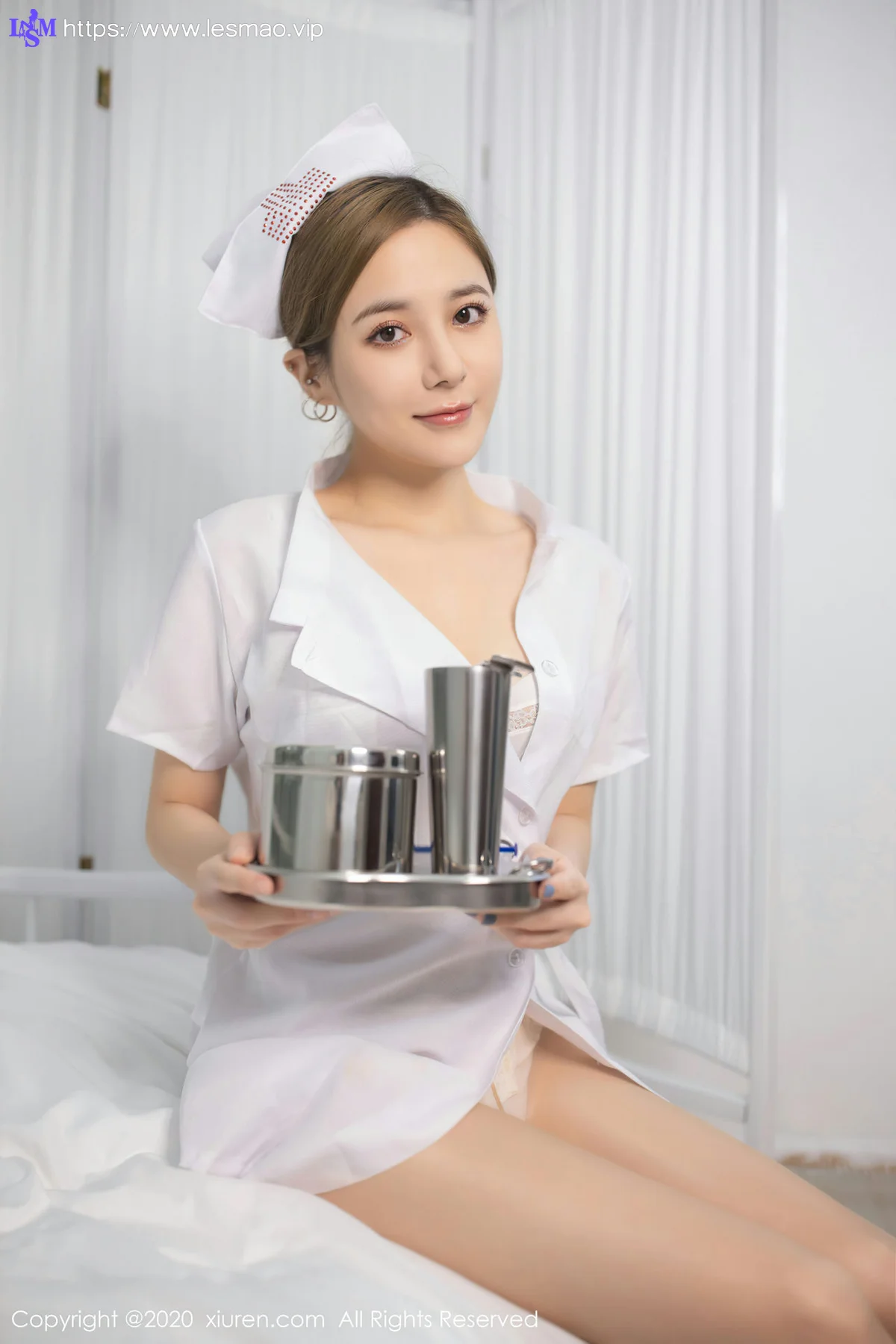 XiuRen 秀人 No.2743  科室场景护士制服 鱼子酱fish - 13
