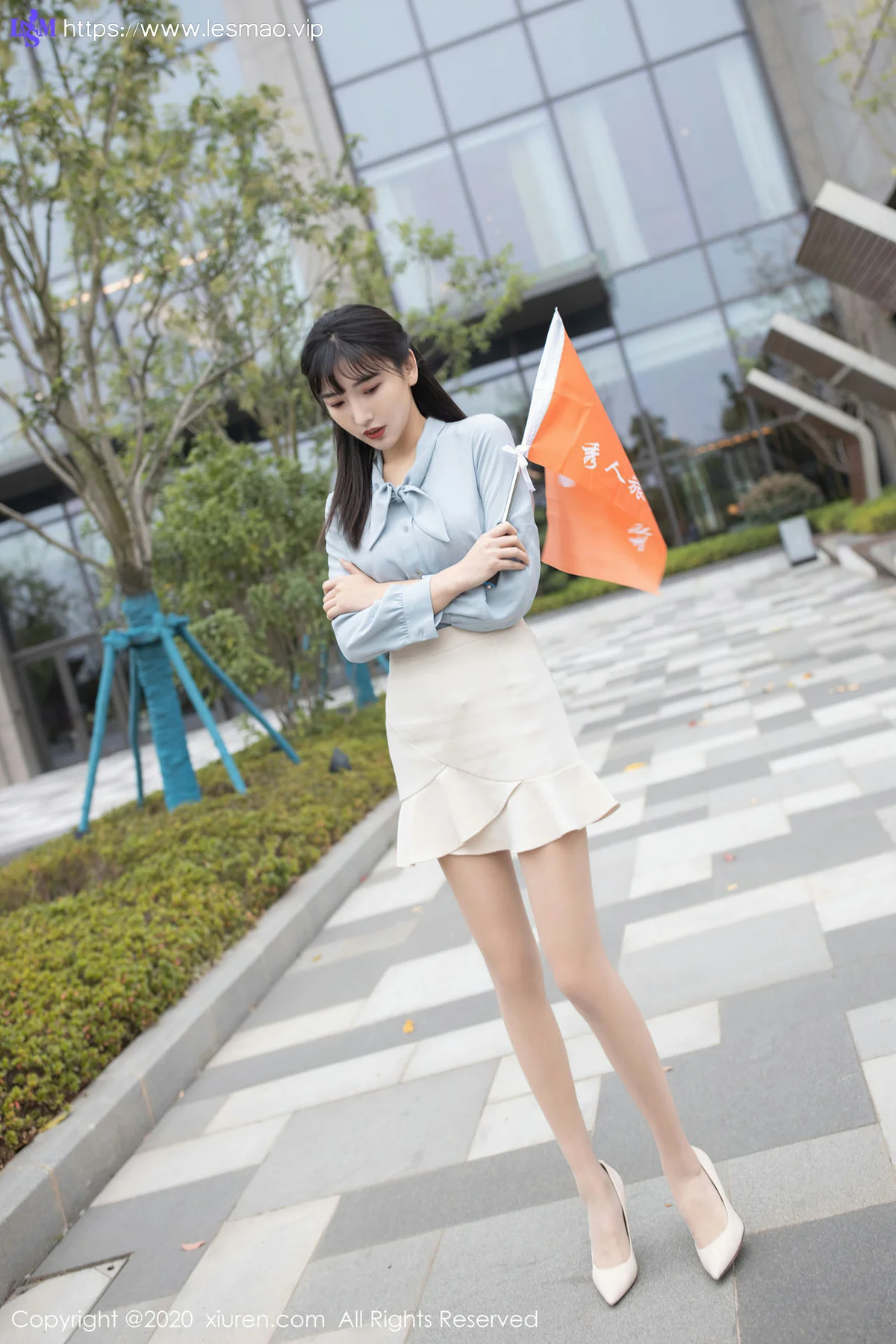 XiuRen 秀人 No.2750  导游主题写真 陆萱萱 - 76