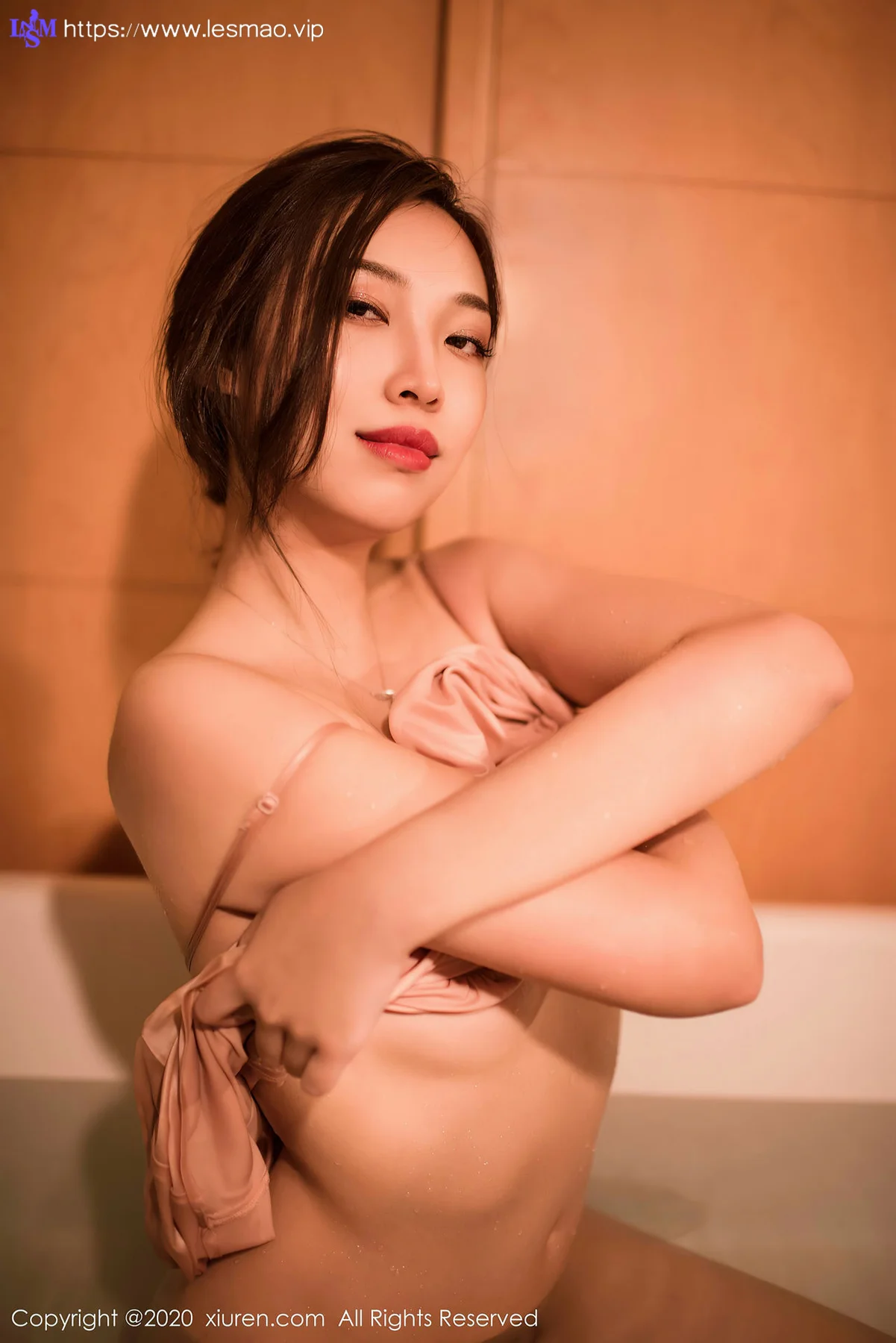 XiuRen 秀人 No.2801 浴室湿身  郑颖姗 浑然美神 - 59