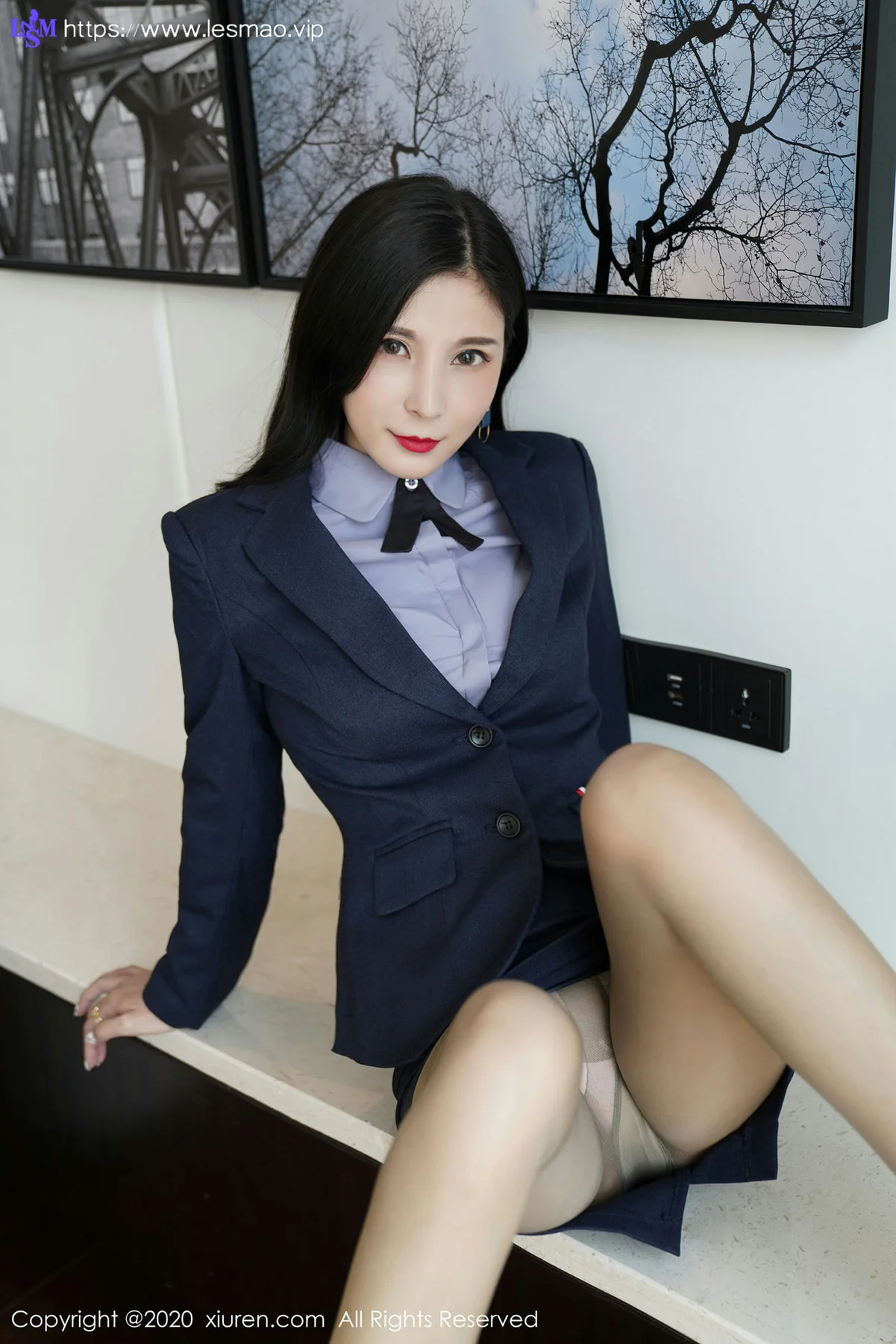 XiuRen 秀人 No.2816  小蛮妖 职场白衬衫 - 16