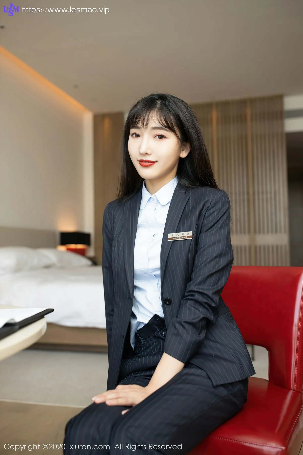 XiuRen 秀人 No.2829  陆萱萱 银行经理制服主题 - 11