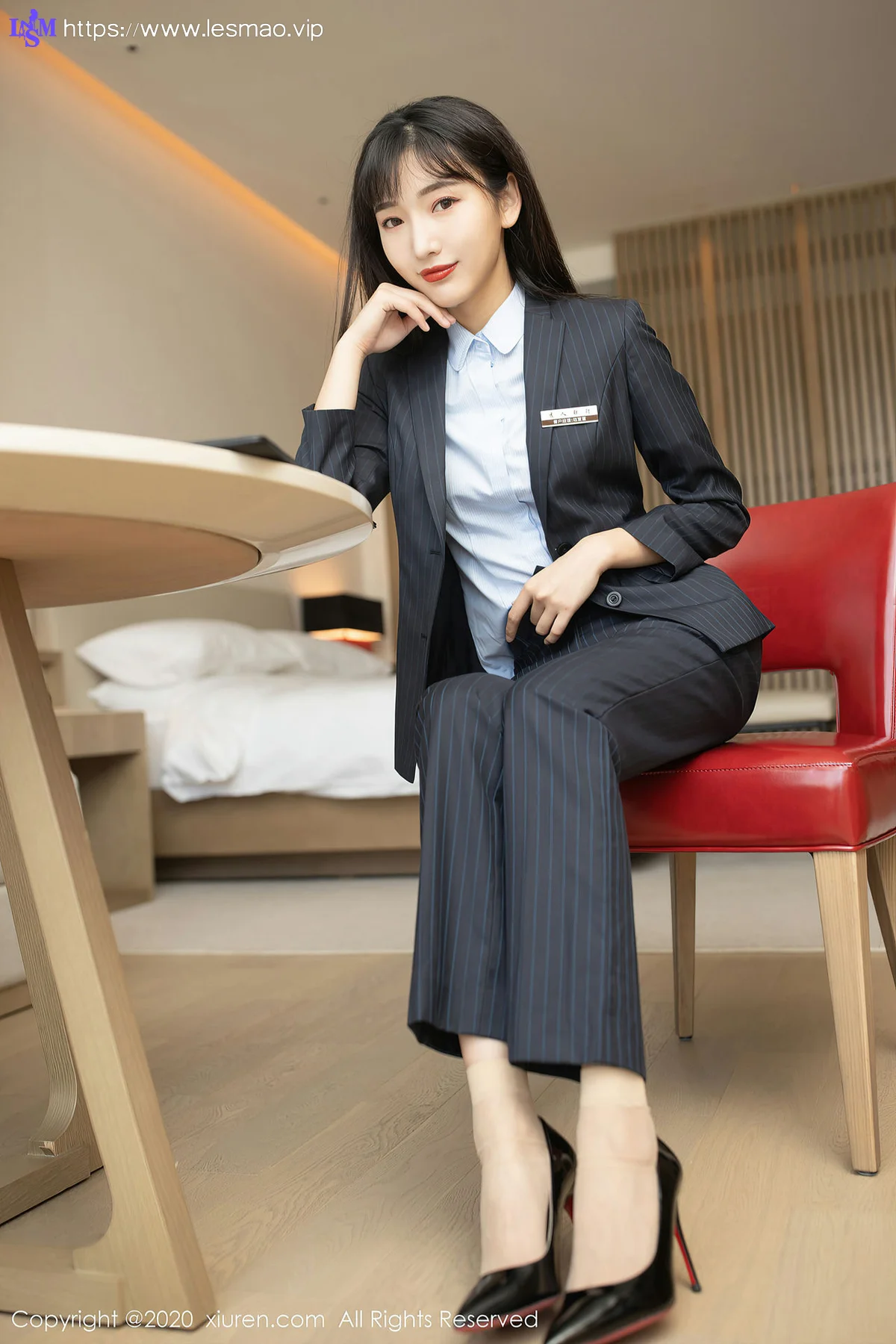XiuRen 秀人 No.2829  陆萱萱 银行经理制服主题 - 20