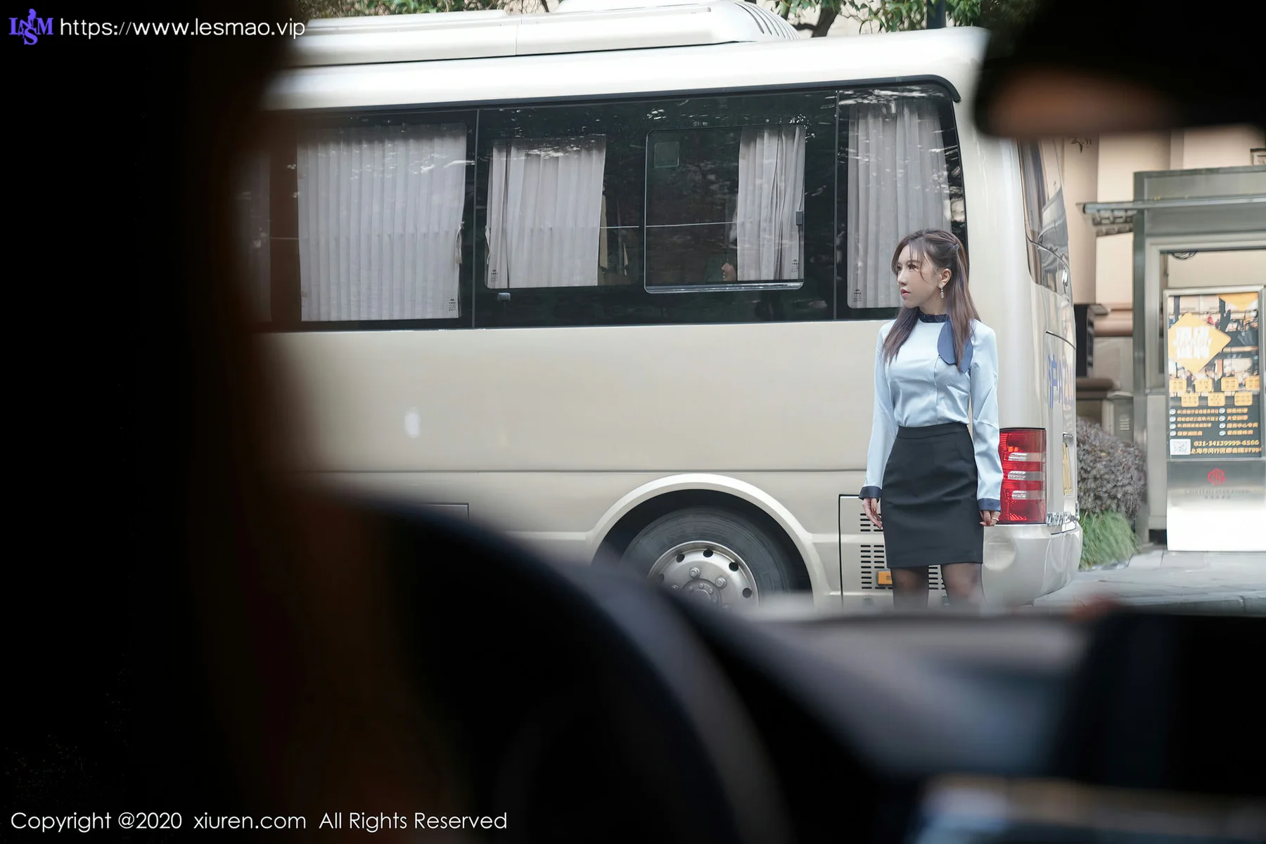 XiuRen 秀人 No.2836  街边偶遇美女 沈欢欣 魅惑合辑 - 11