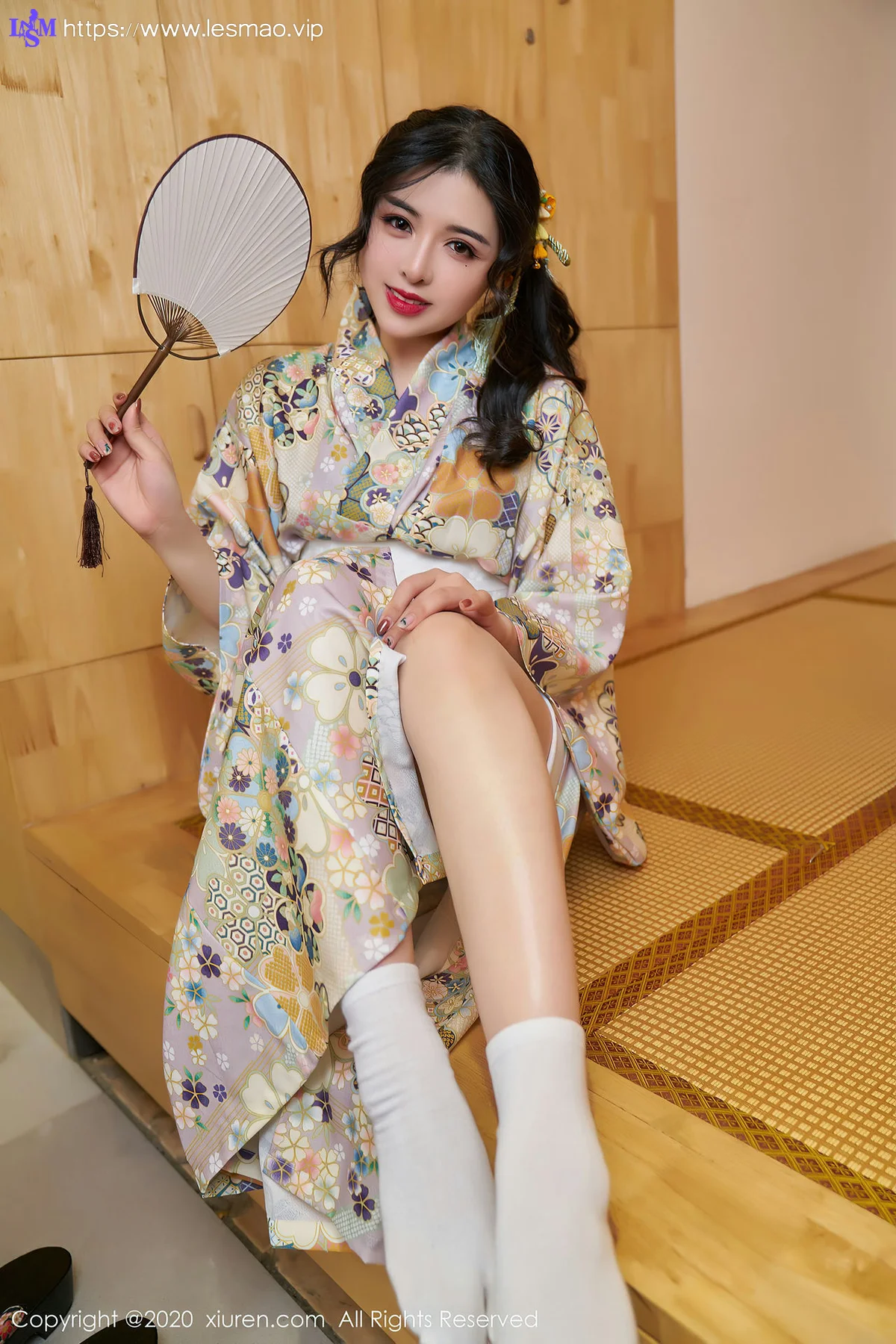 XiuRen 秀人 No.2853  色彩艳丽和服 韩静安 - 29