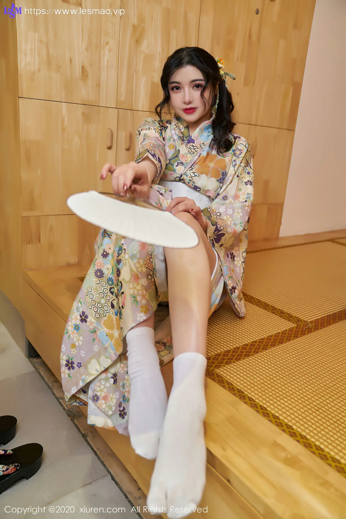 XiuRen 秀人 No.2853  色彩艳丽和服 韩静安 - 32