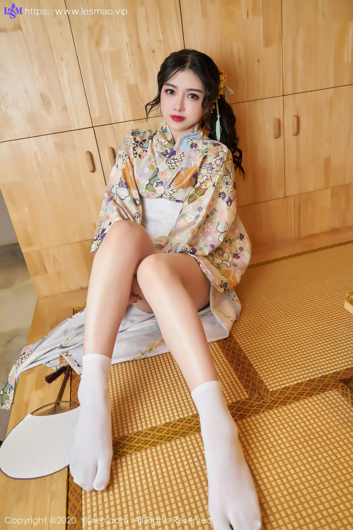 XiuRen 秀人 No.2853  色彩艳丽和服 韩静安 - 42