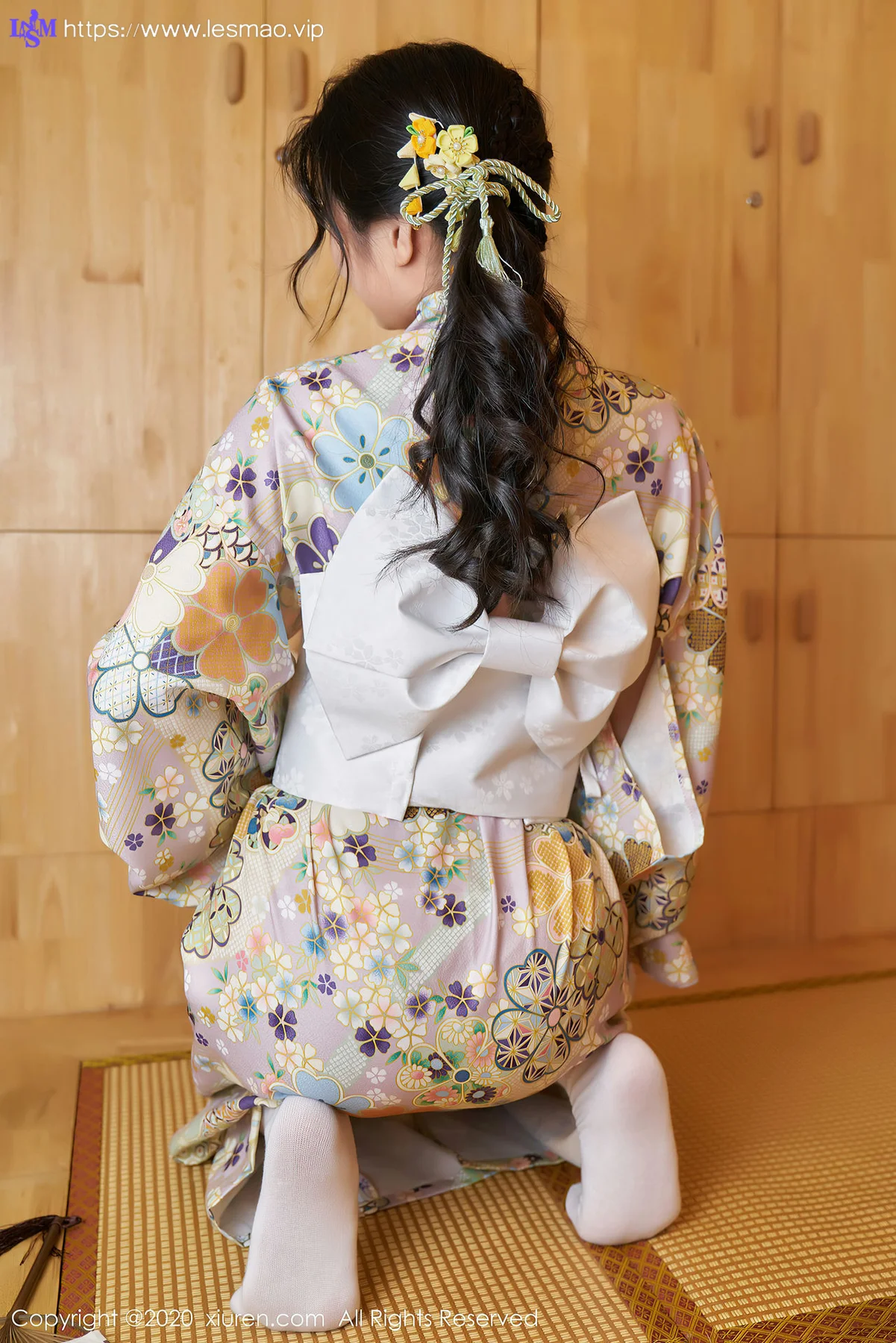 XiuRen 秀人 No.2853  色彩艳丽和服 韩静安 - 62