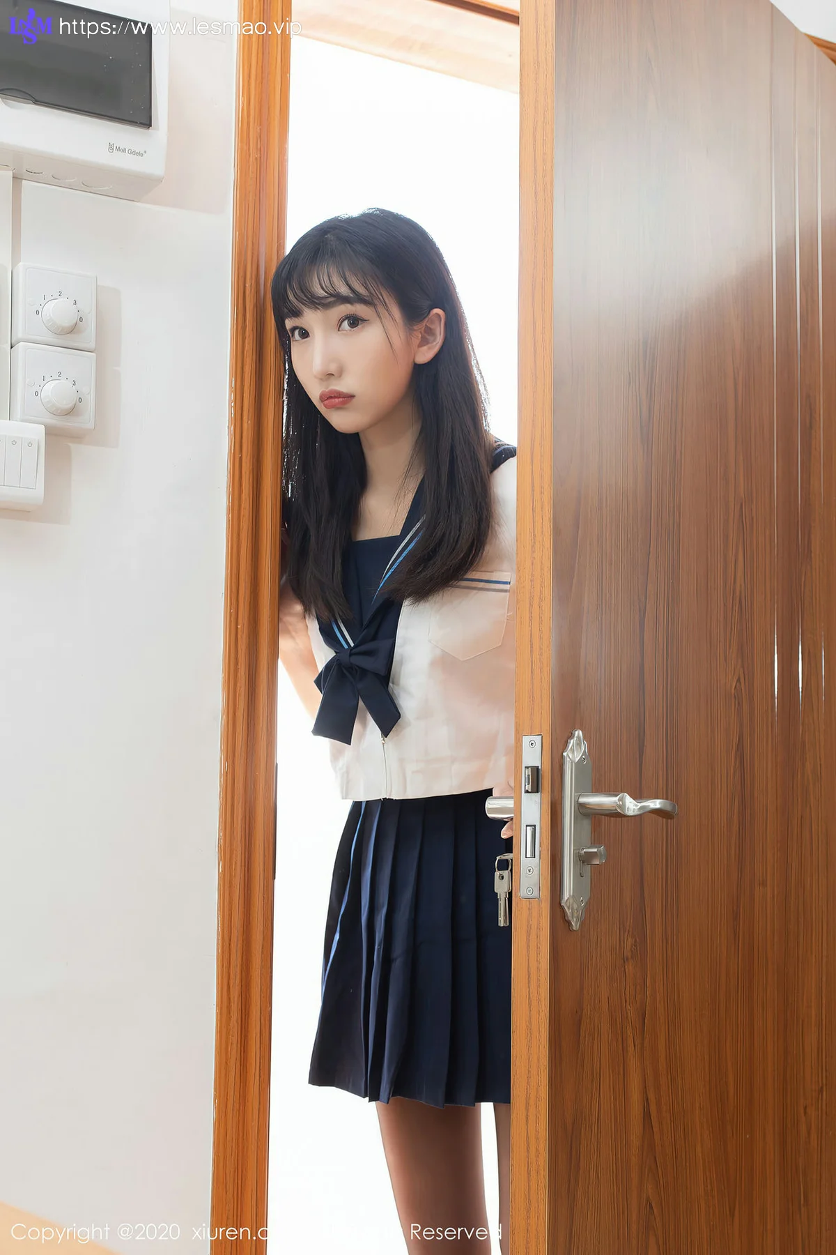 XiuRen 秀人 No.2856  逃学威龙剧情写真 陆萱萱 - 12