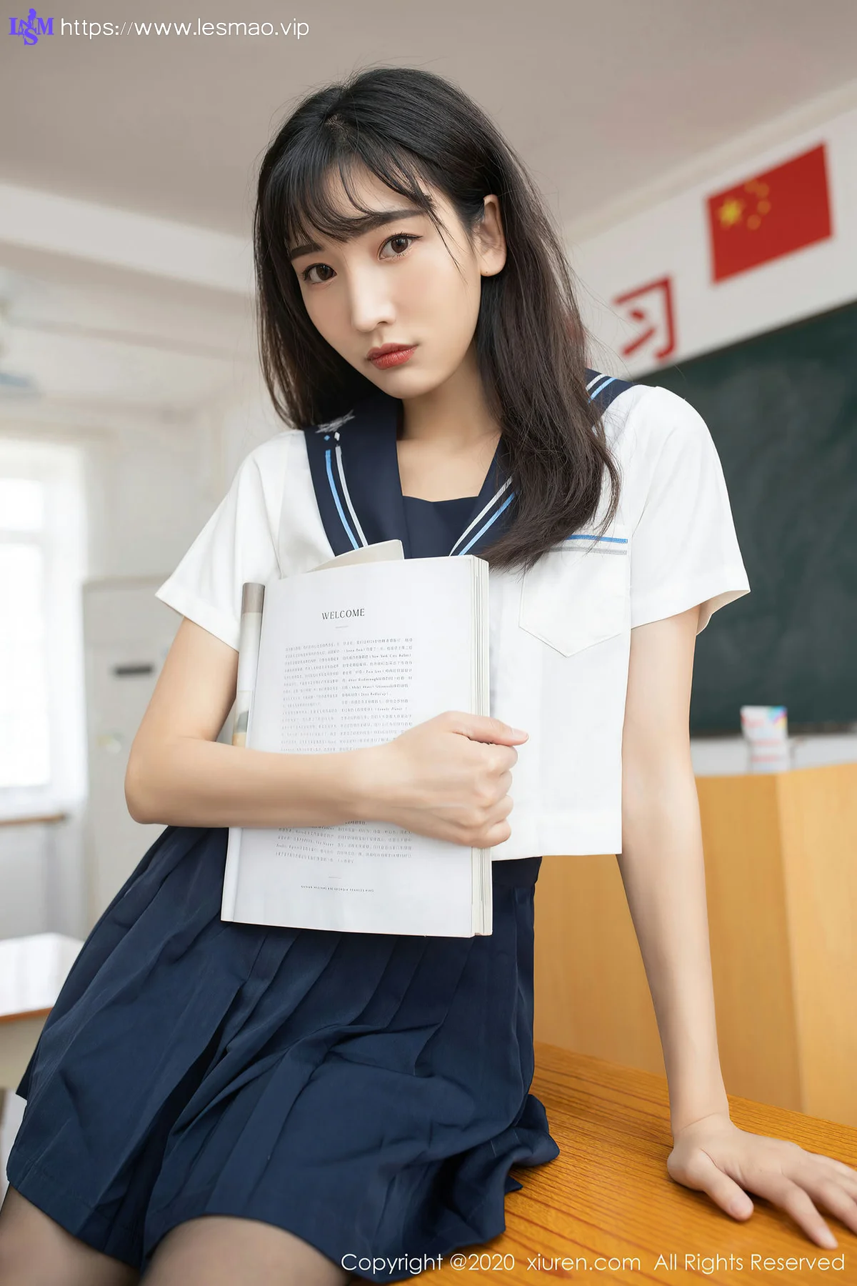 XiuRen 秀人 No.2856  逃学威龙剧情写真 陆萱萱 - 19