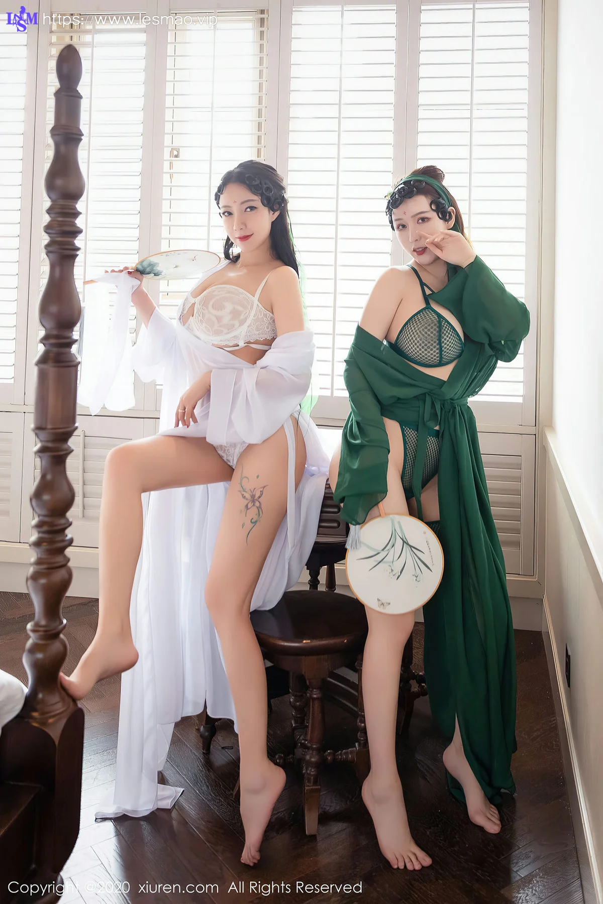XiuRen 秀人 No.2913  白蛇与青蛇剧情 尤妮丝和果儿 - 24