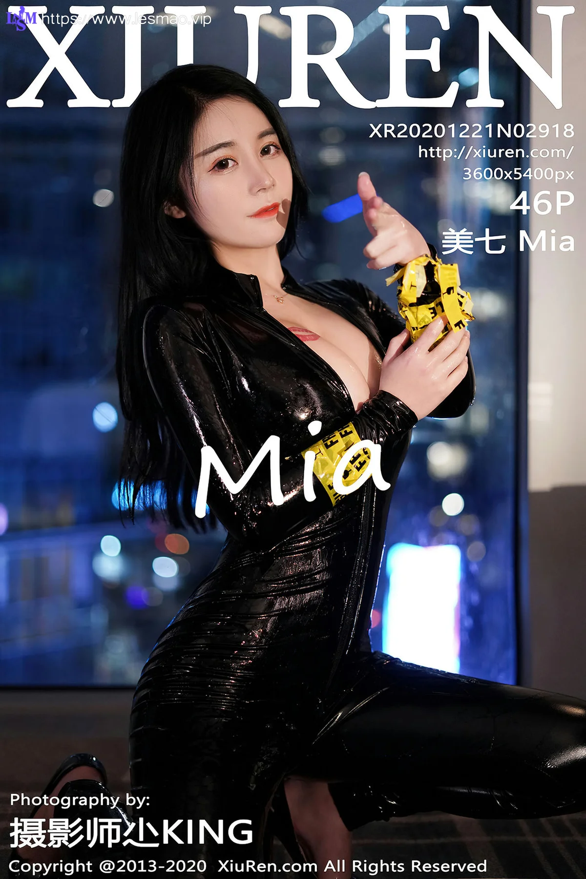 XiuRen 秀人 No.2918  情趣皮衣制服 美七 - 47