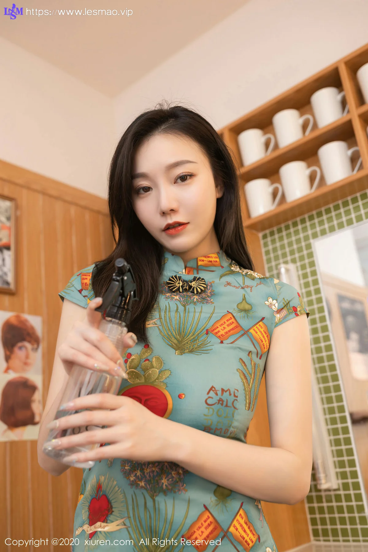 XiuRen 秀人 No.2963  发型屋旗袍 安然 - 17
