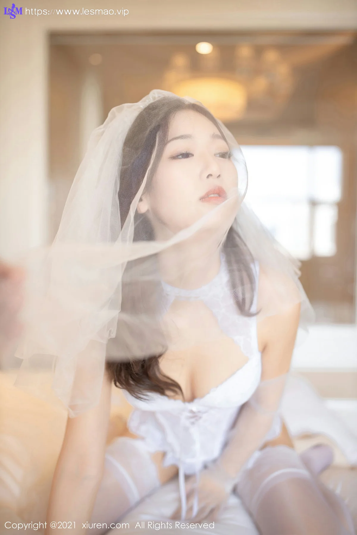XiuRen 秀人 No.2968  唐安琪 白色婚纱主题 - 29
