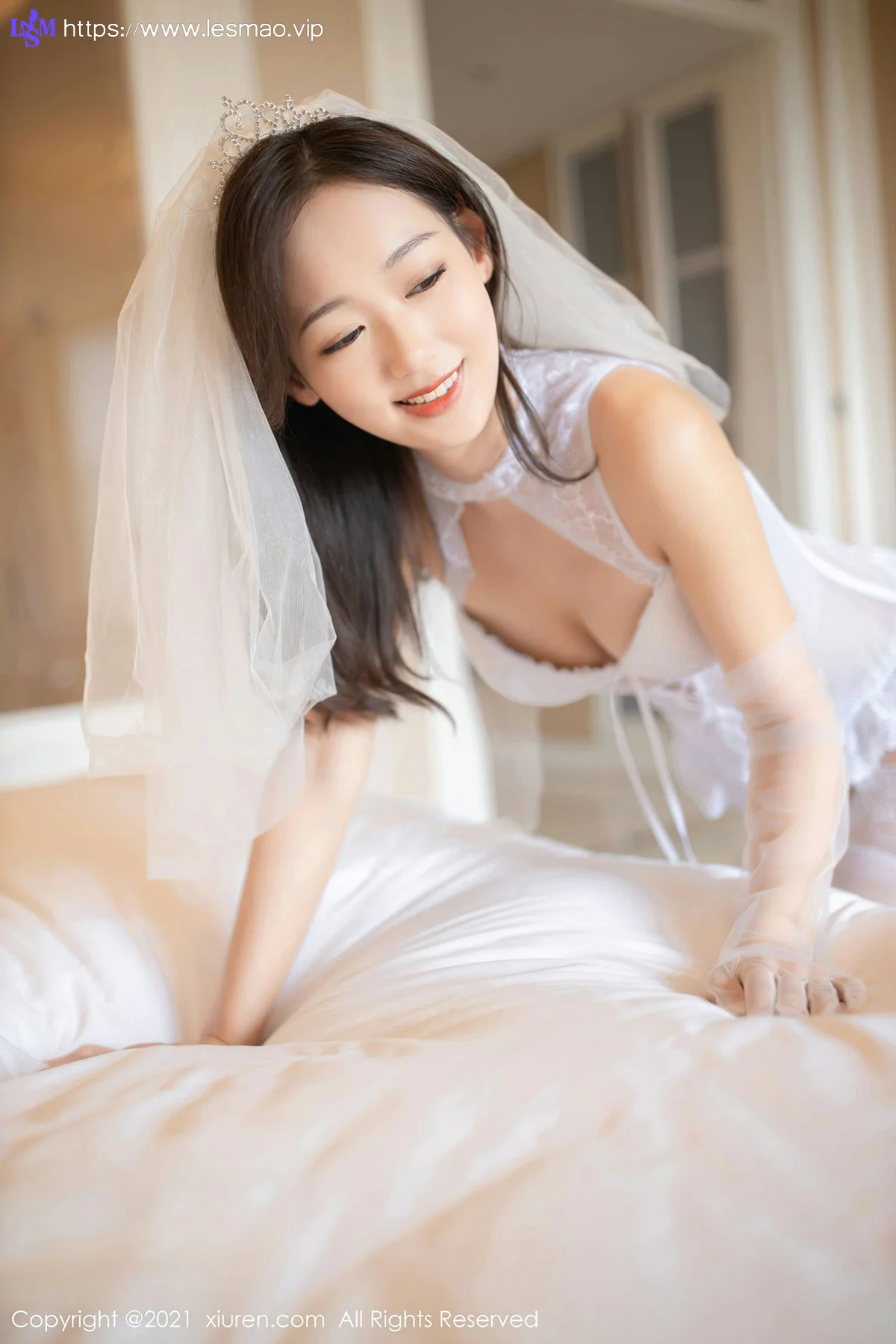 XiuRen 秀人 No.2968  唐安琪 白色婚纱主题 - 40