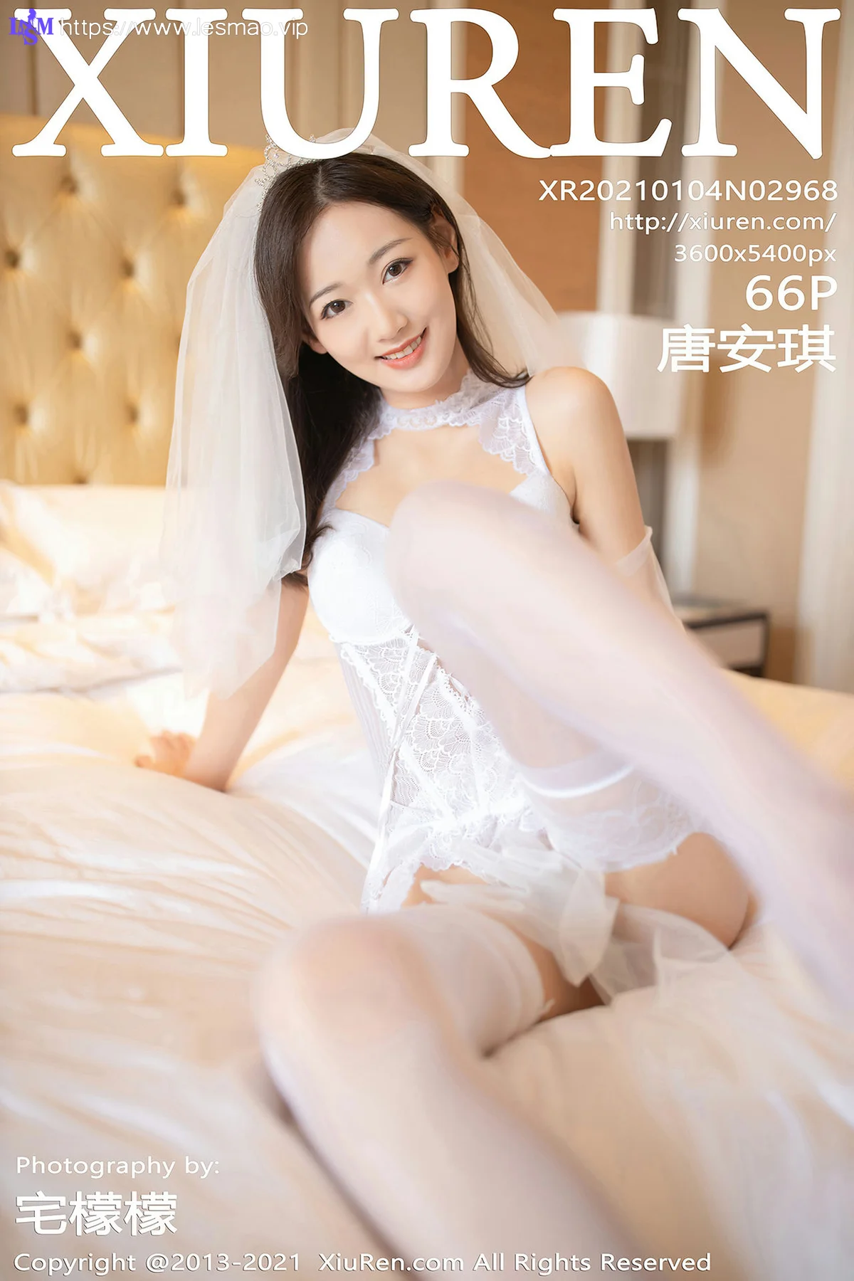 XiuRen 秀人 No.2968  唐安琪 白色婚纱主题 - 67
