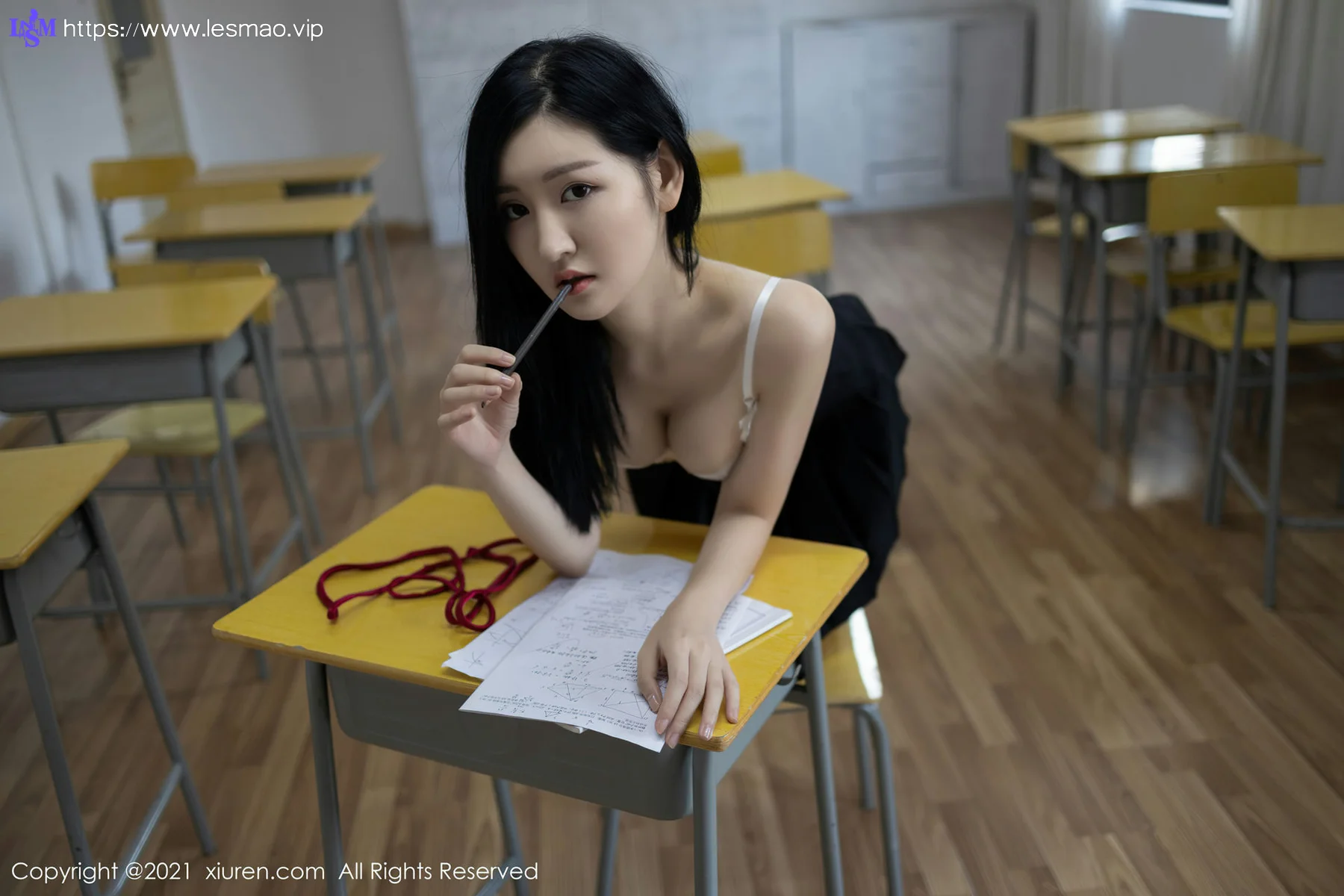 XiuRen 秀人 No.2970  真实教室场景jk制服 沈梦瑶 - 47