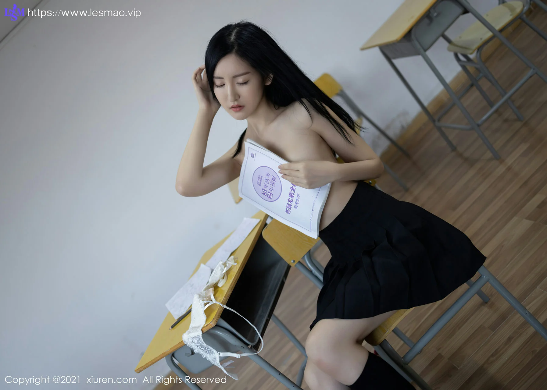XiuRen 秀人 No.2970  真实教室场景jk制服 沈梦瑶 - 53
