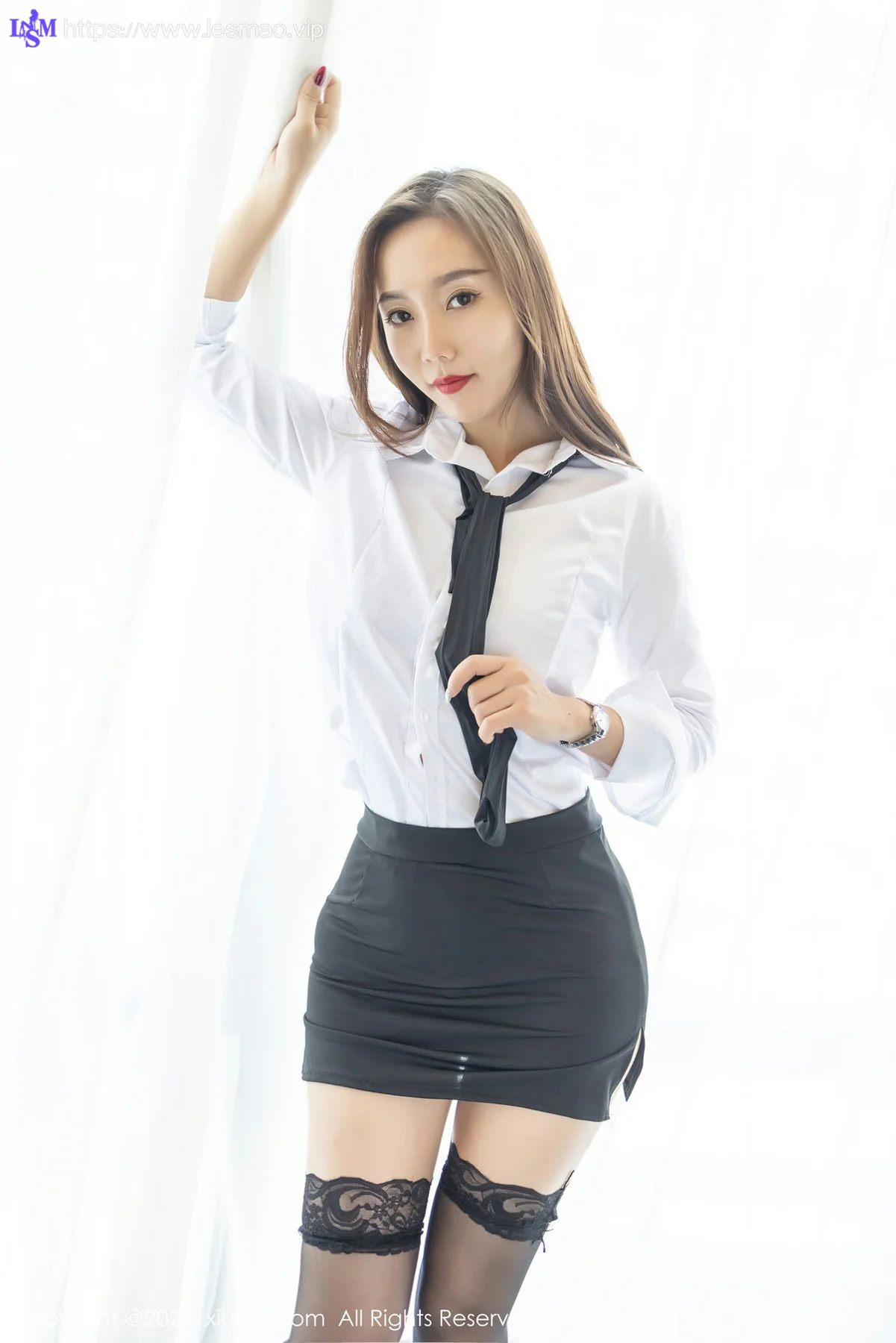 XiuRen 秀人 No.2991  艾静香 短裙职场 - 22