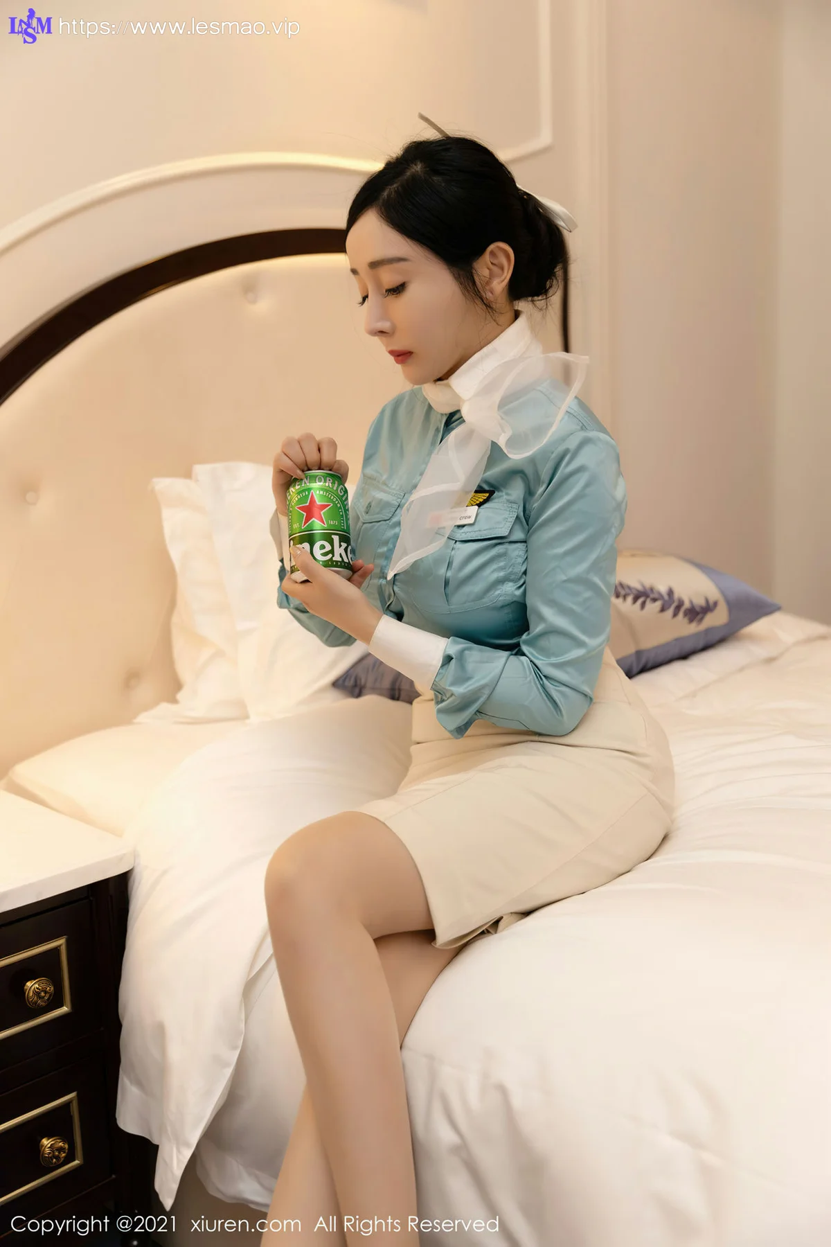XiuRen 秀人 No.3014  空姐制服剧情写真 允爾 - 32