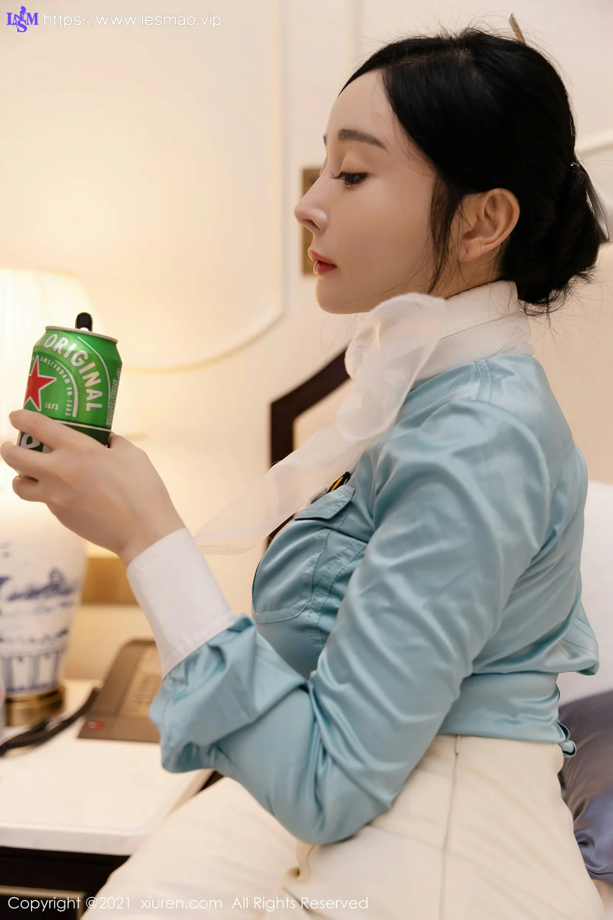 XiuRen 秀人 No.3014  空姐制服剧情写真 允爾 - 37