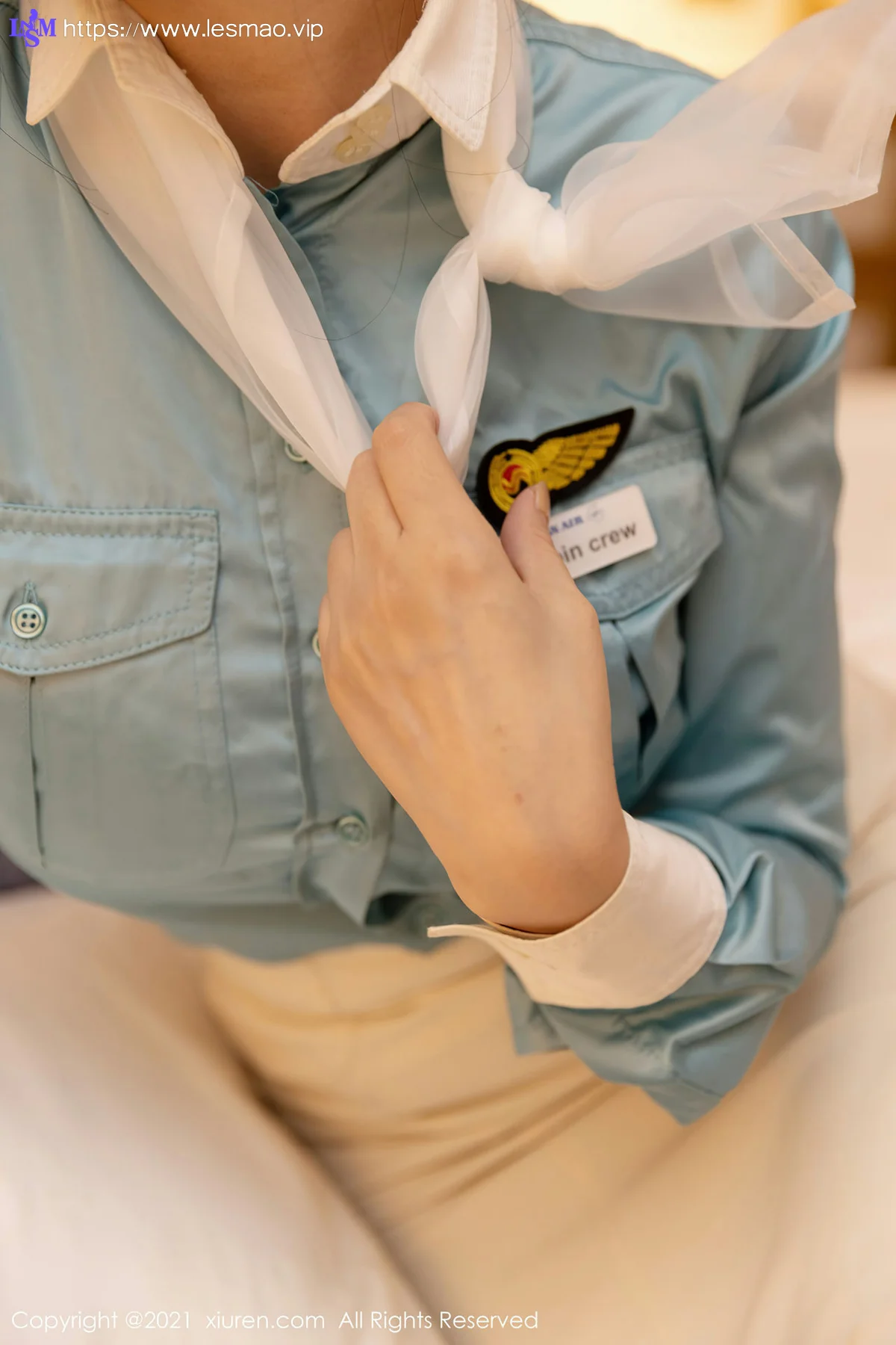 XiuRen 秀人 No.3014  空姐制服剧情写真 允爾 - 46