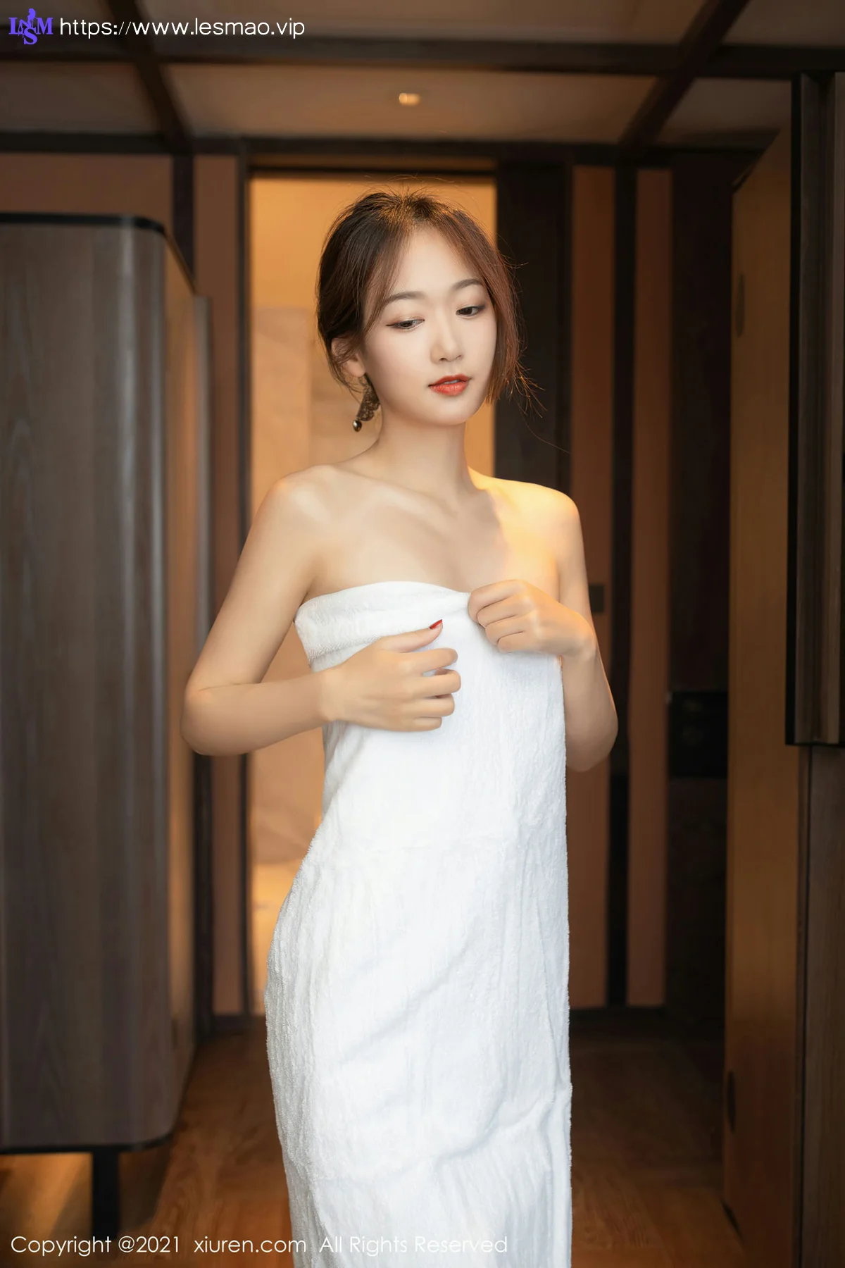 XiuRen 秀人 No.3017  妻子送酒后主题写真 唐安琪 - 65