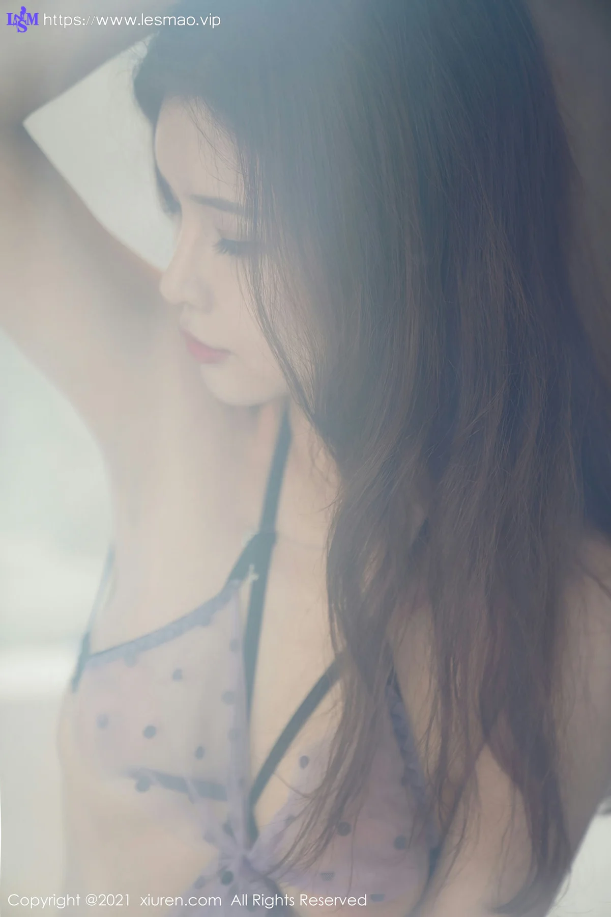 XiuRen 秀人 No.3018  紫色情趣内衣私房 张雨萌 - 22
