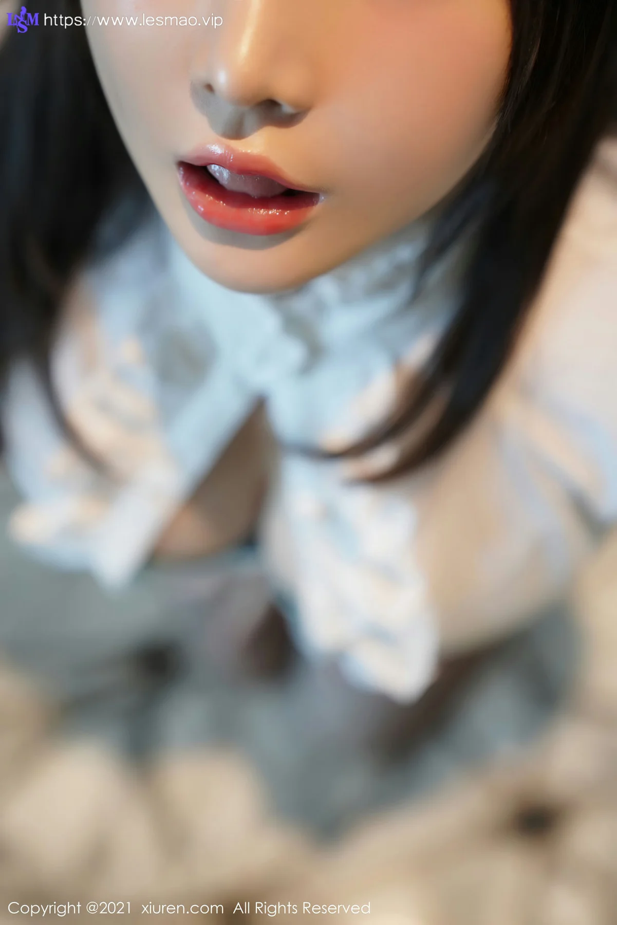 XiuRen 秀人 No.3026  前台接待剧情写真 糯美子 - 23