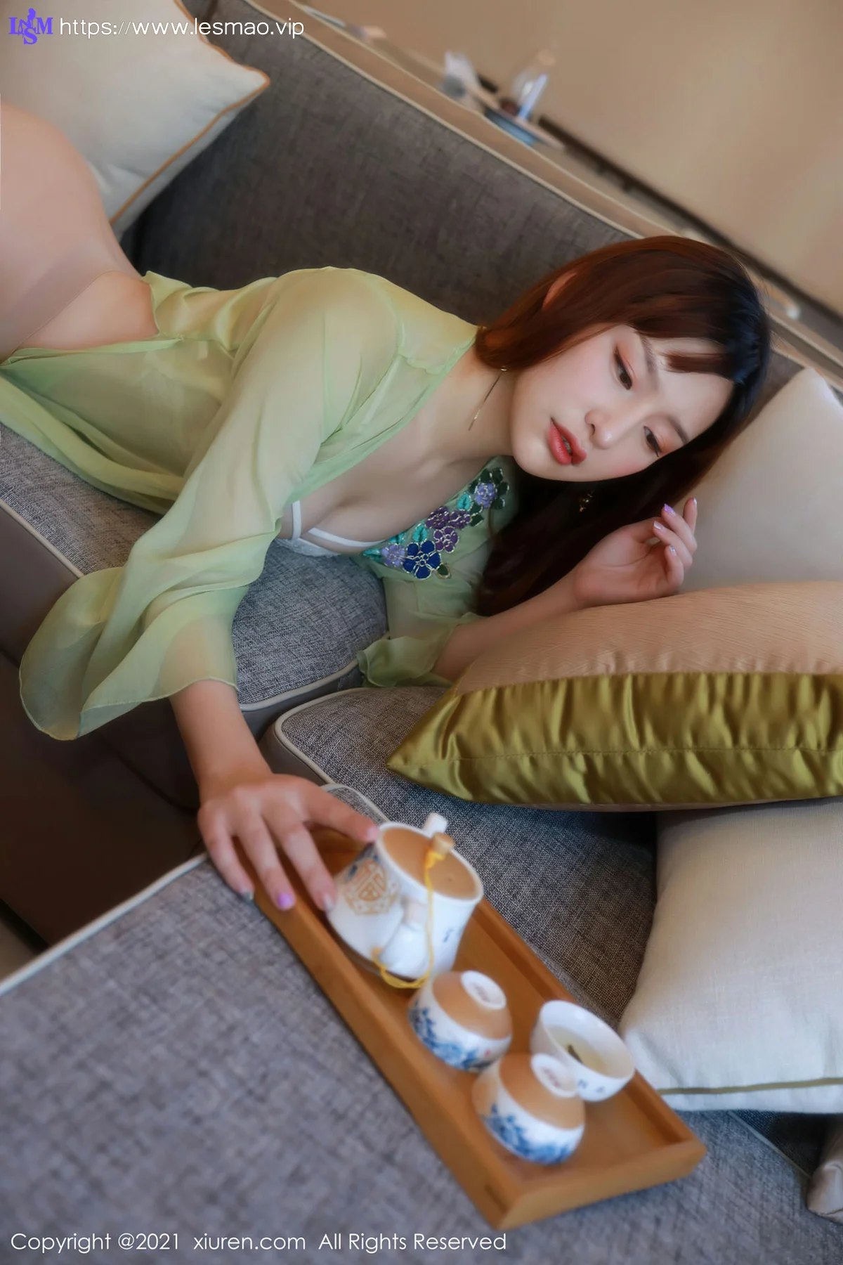 XiuRen 秀人 No.3029  茶艺玉足主题写真 小萱nacay - 31