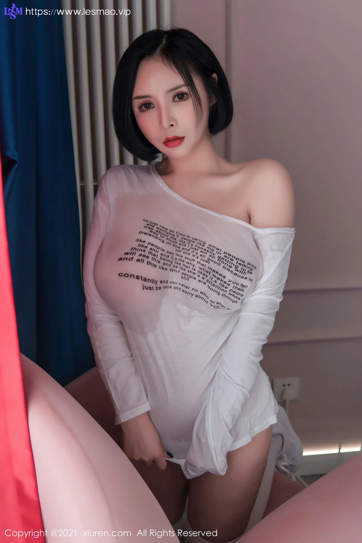XiuRen 秀人 No.3032  90后豪乳御姐 韩珊珊 中欧混血 - 13
