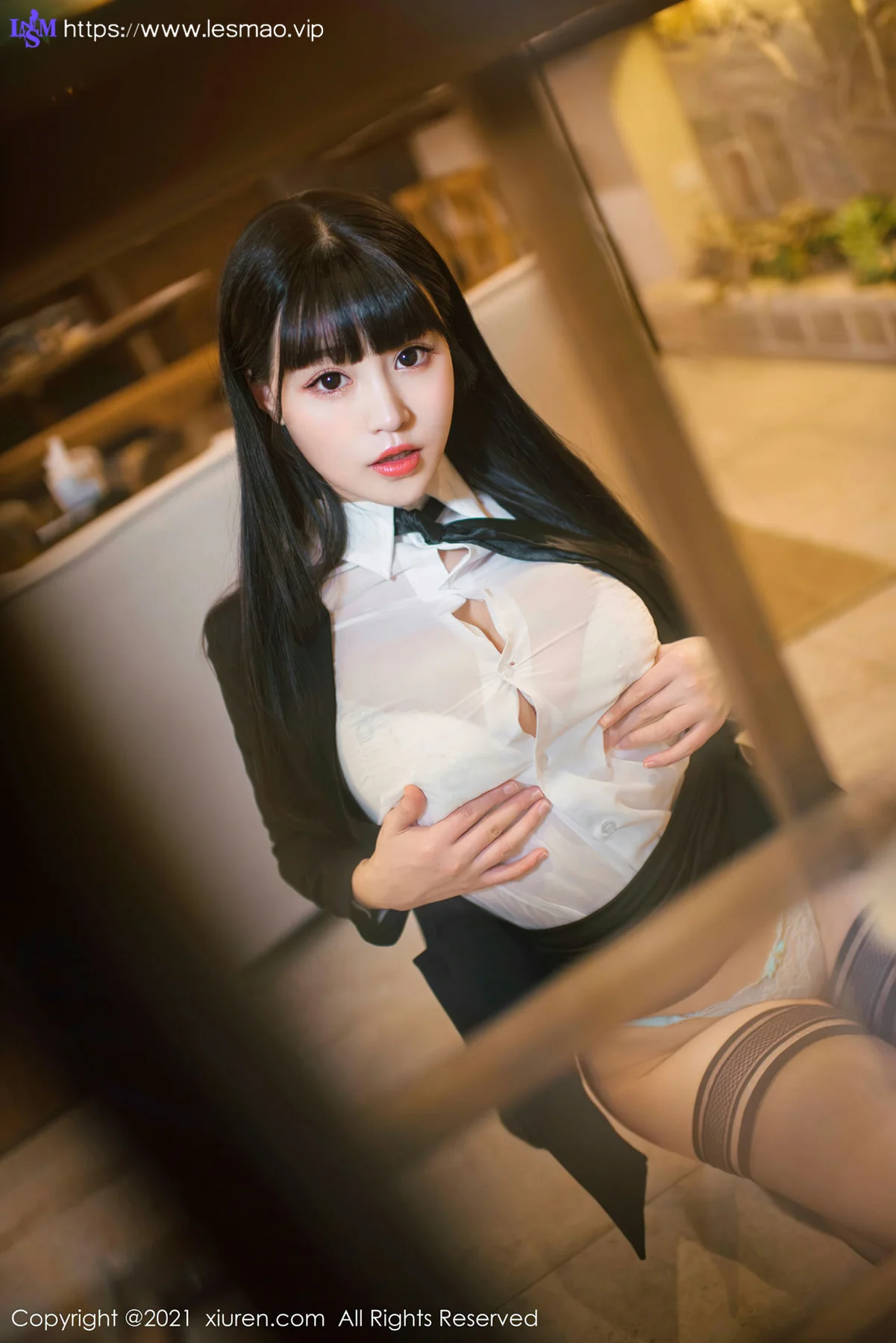 XiuRen 秀人 No.3038  图书馆女神 朱可儿 - 13