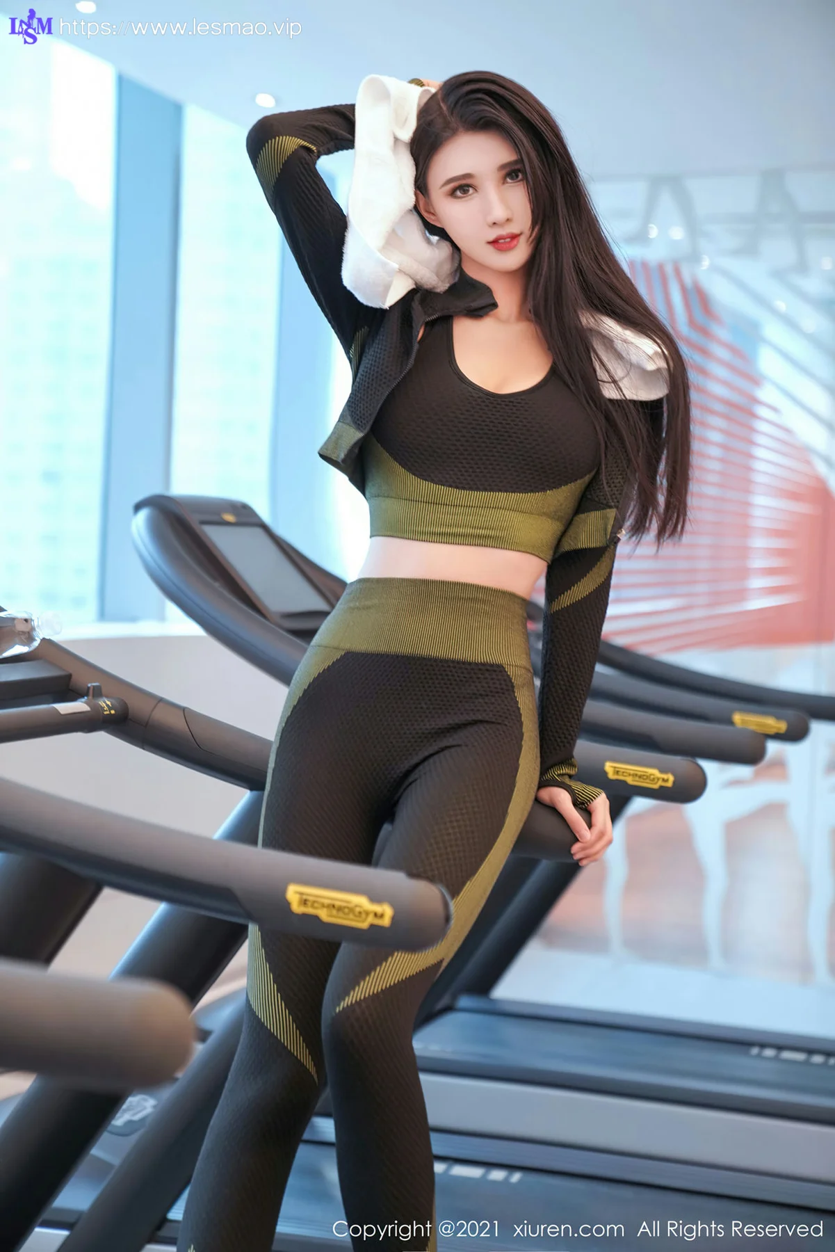 XiuRen 秀人 No.3040  葛征 184美女健身房主题 - 56