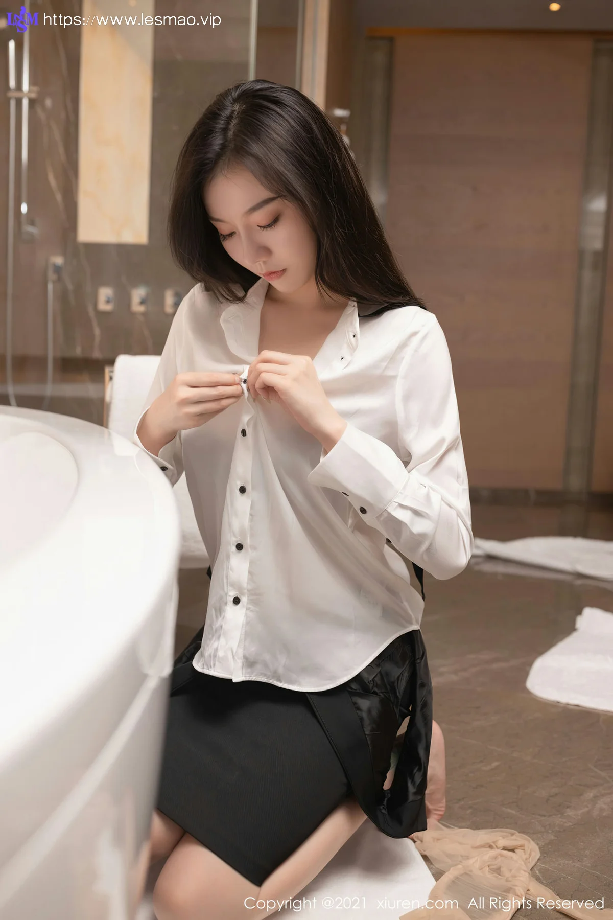 XiuRen 秀人 No.3042  行政套房酒店经理 安然 剧情写真 - 68