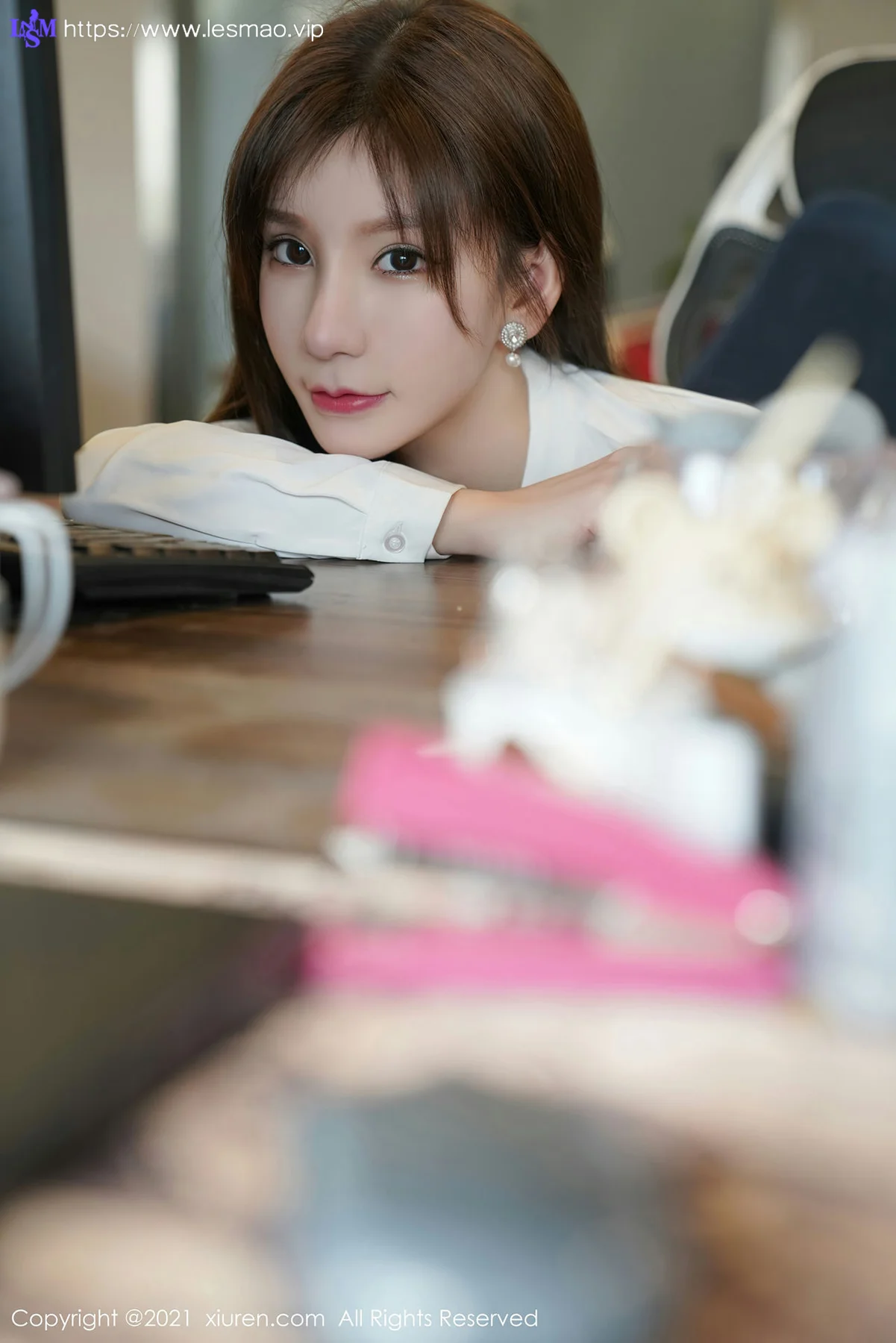 XiuRen 秀人 No.3046  办公室前台主题系列 周于希sandy - 42