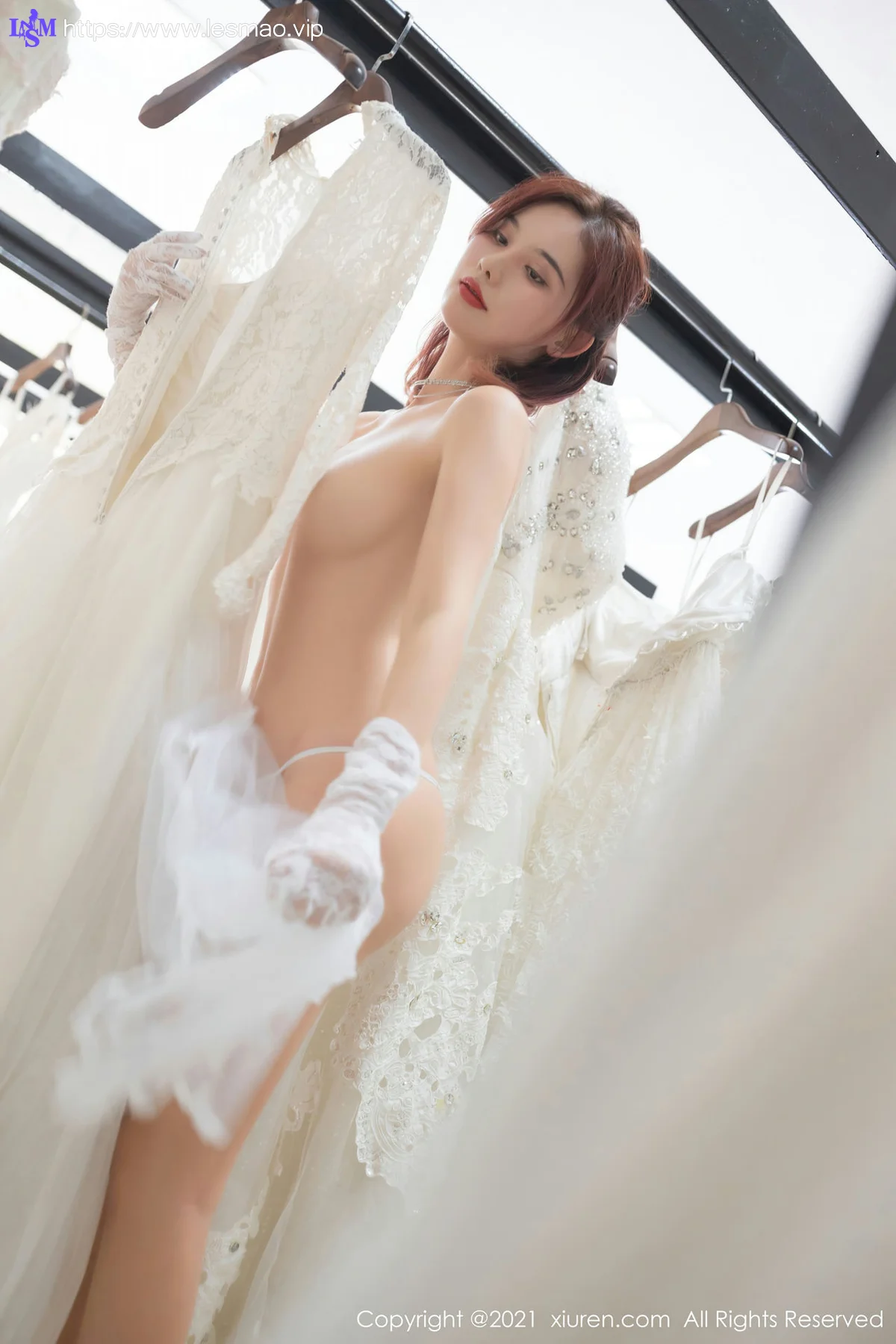 XiuRen 秀人 No.3068  婚纱店主题诱惑 就是阿朱啊 - 52