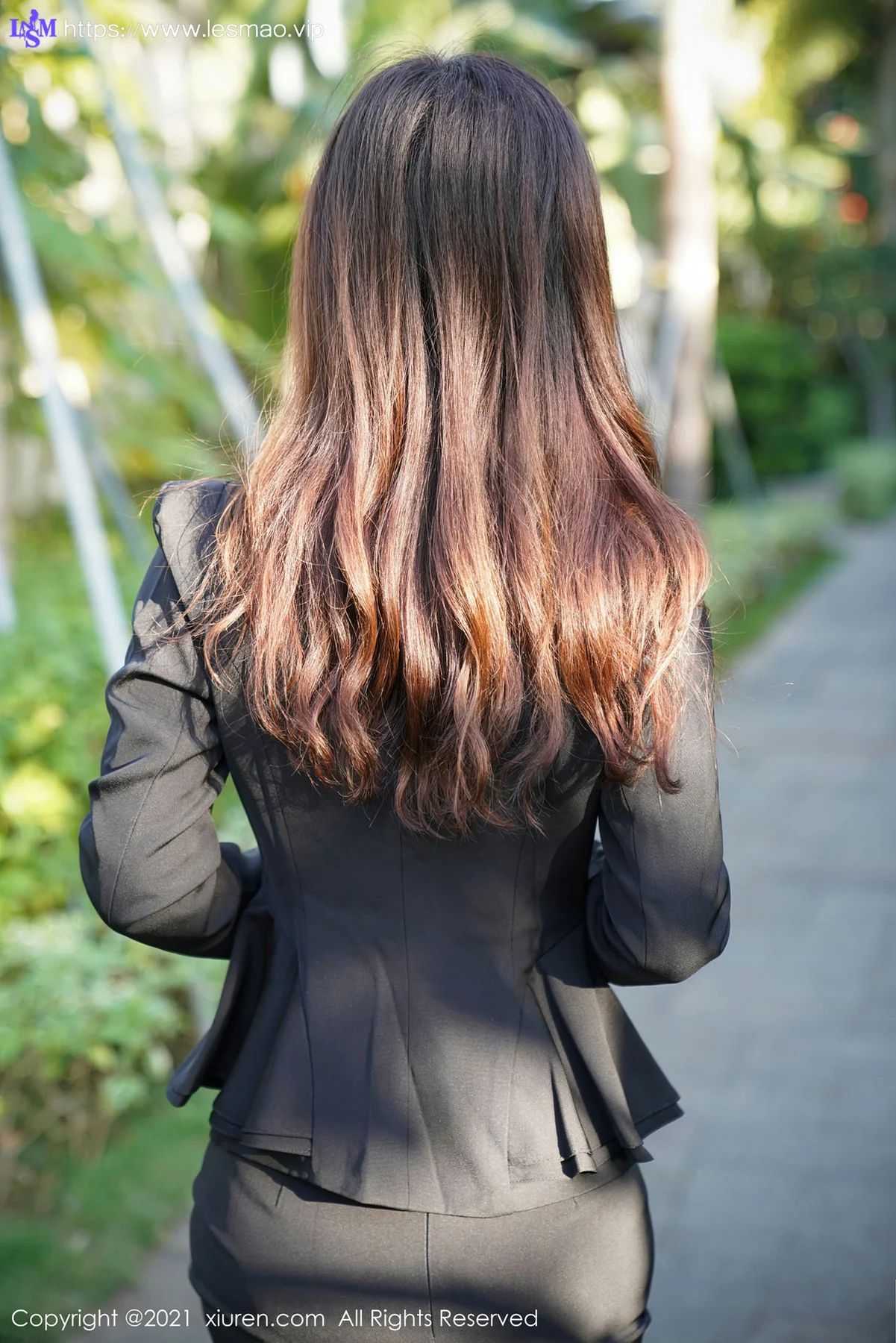 XiuRen 秀人 No.3077  蕾丝内衣  张雨萌 职场职业 - 57