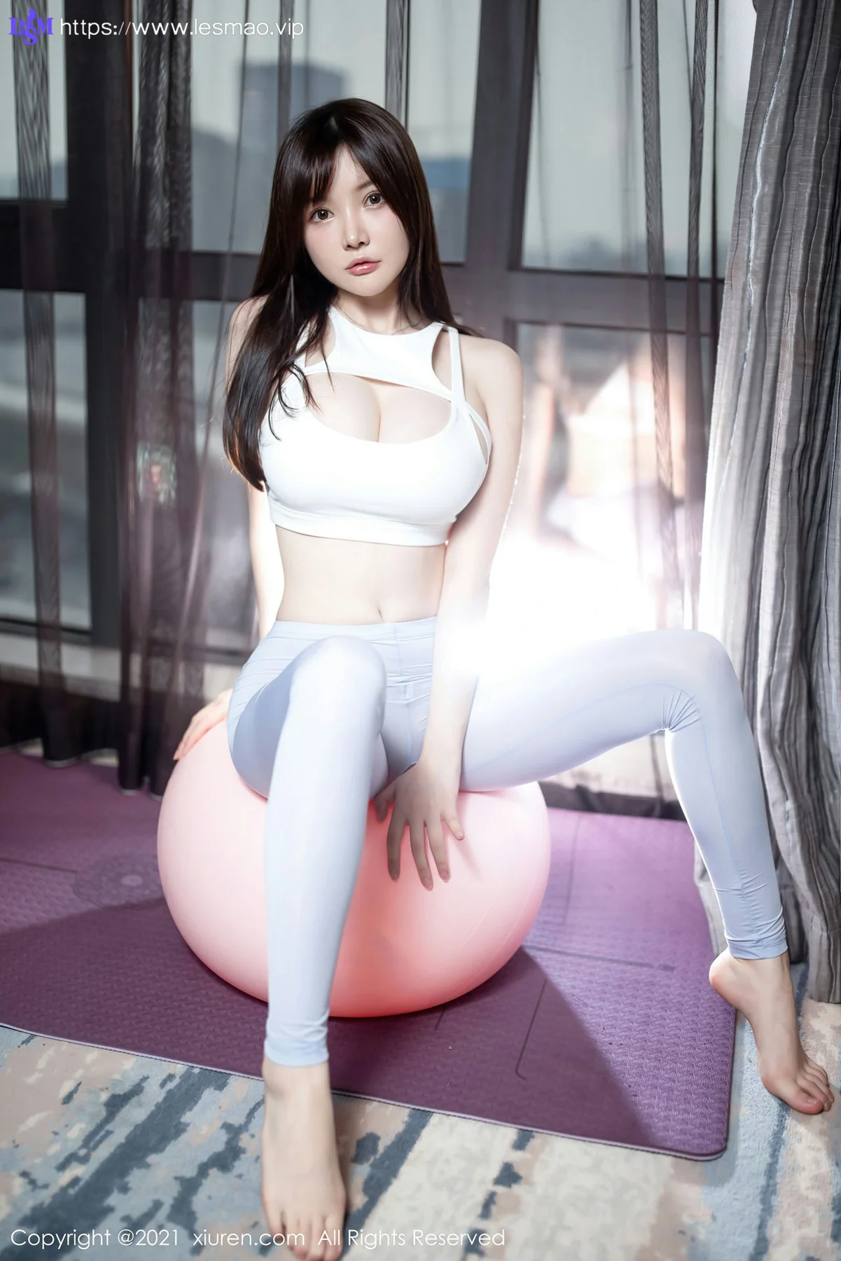 XiuRen 秀人 No.3087  健身房紧身衣 糯美子 - 11