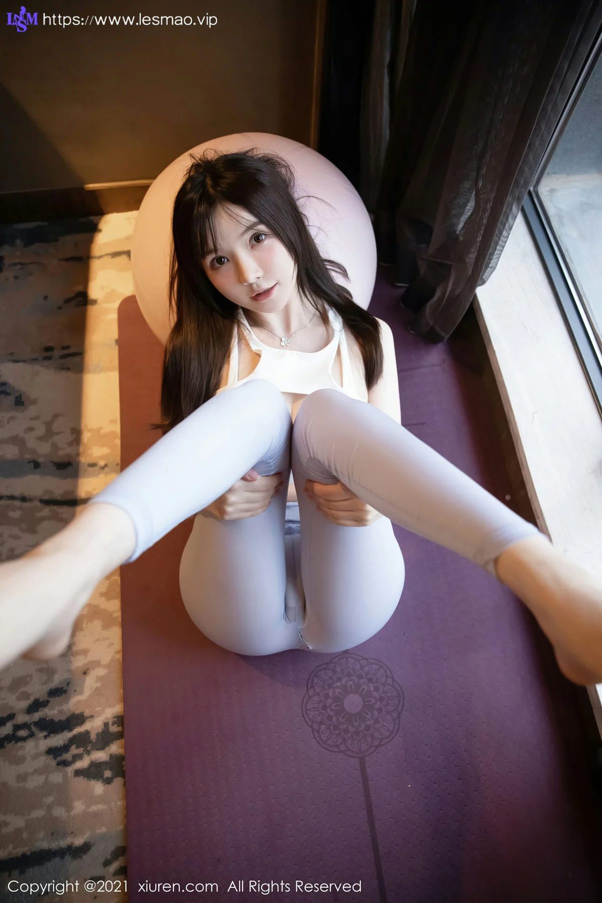 XiuRen 秀人 No.3087  健身房紧身衣 糯美子 - 37