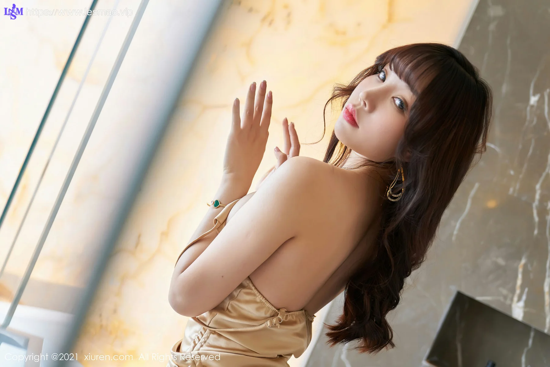 XiuRen 秀人 No.3089  湿身美乳 芝芝 婀娜娇躯 - 49