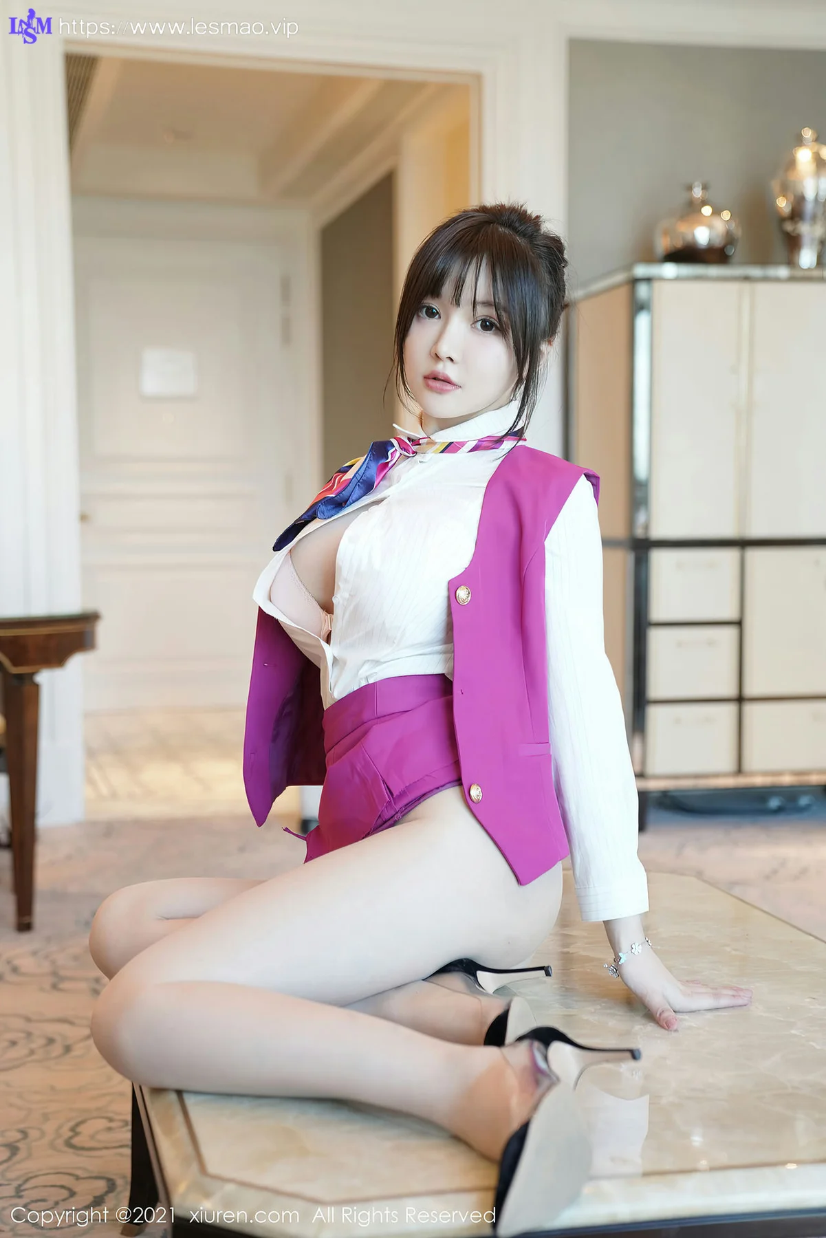 XiuRen 秀人 No.3103  空姐剧情写真主题 糯美子 - 30