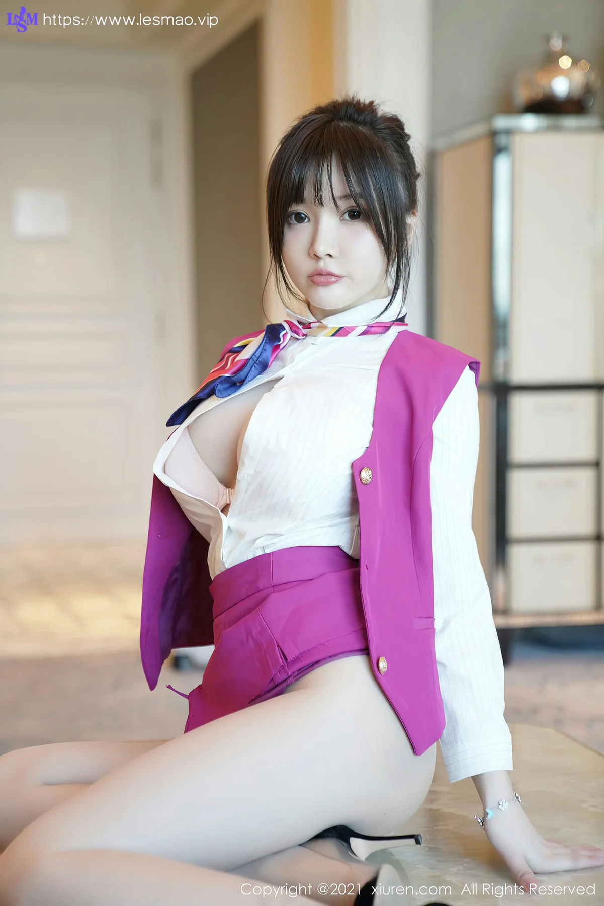 XiuRen 秀人 No.3103  空姐剧情写真主题 糯美子 - 31