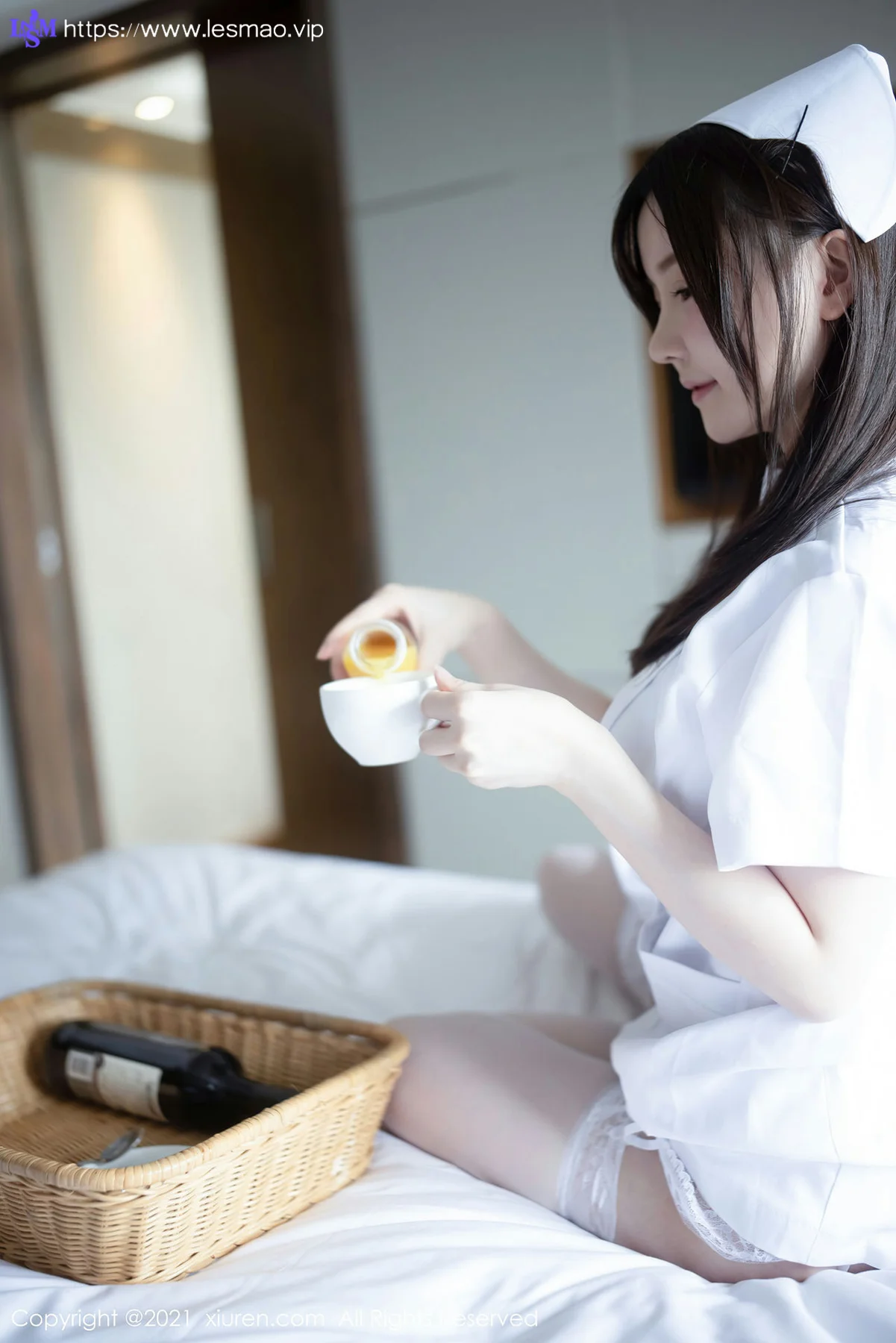 XiuRen 秀人 No.3114  性感护士情景喜剧 糯美子 - 21