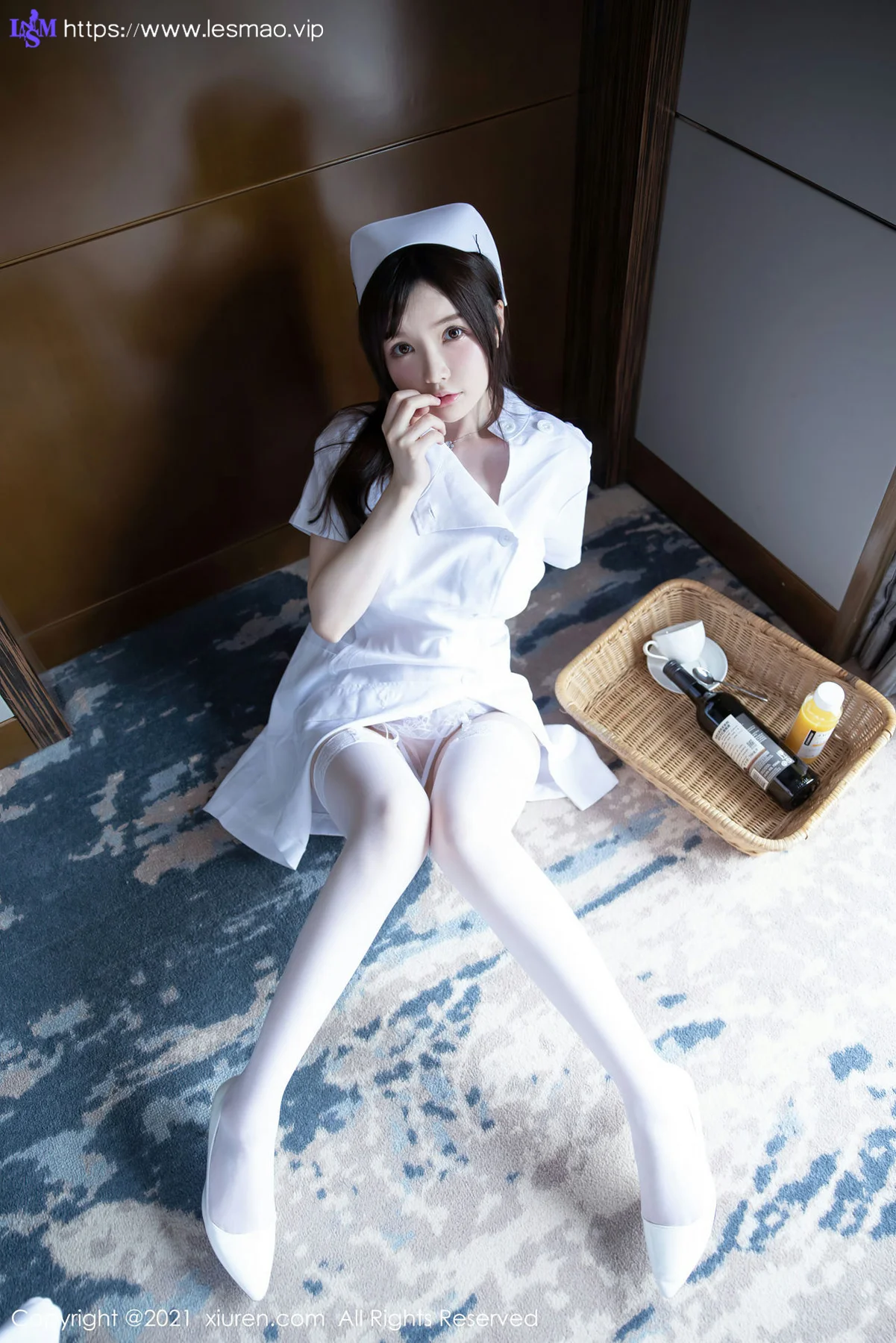 XiuRen 秀人 No.3114  性感护士情景喜剧 糯美子 - 26