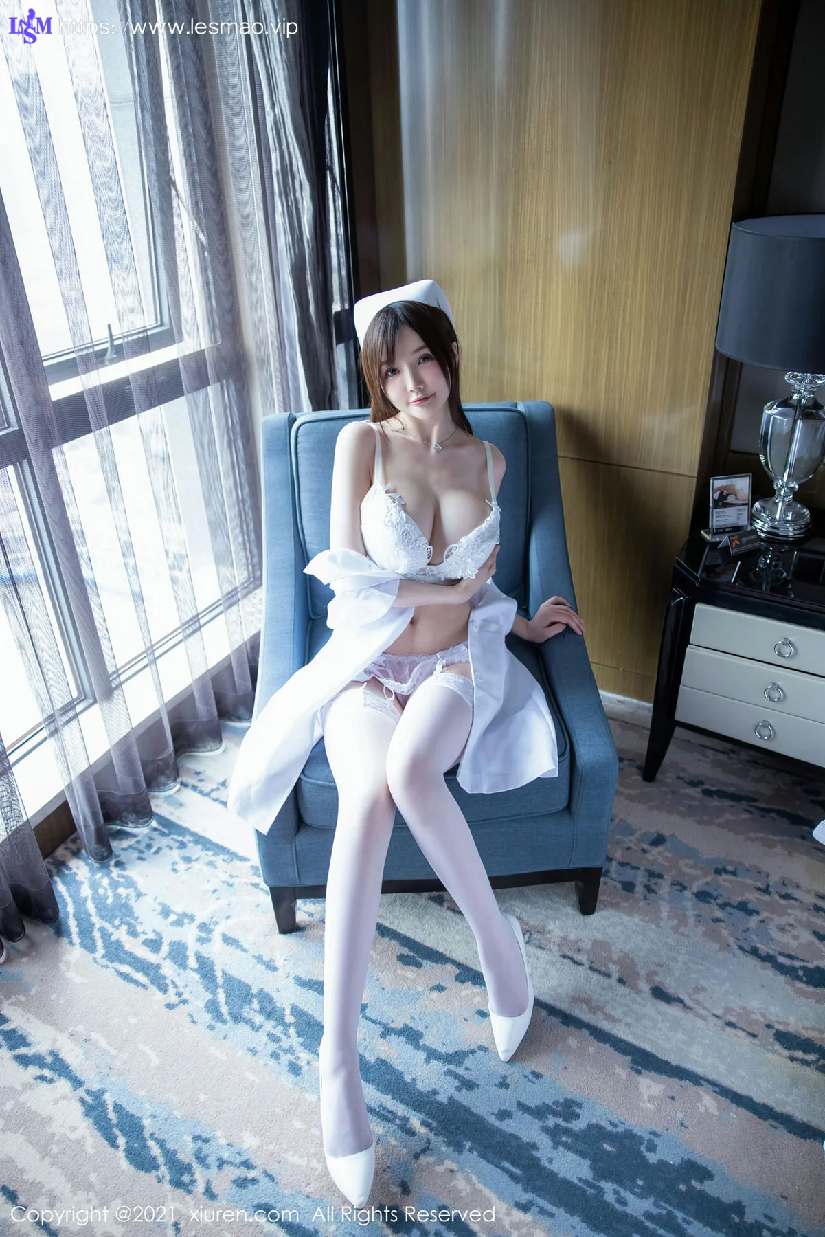 XiuRen 秀人 No.3114  性感护士情景喜剧 糯美子 - 35