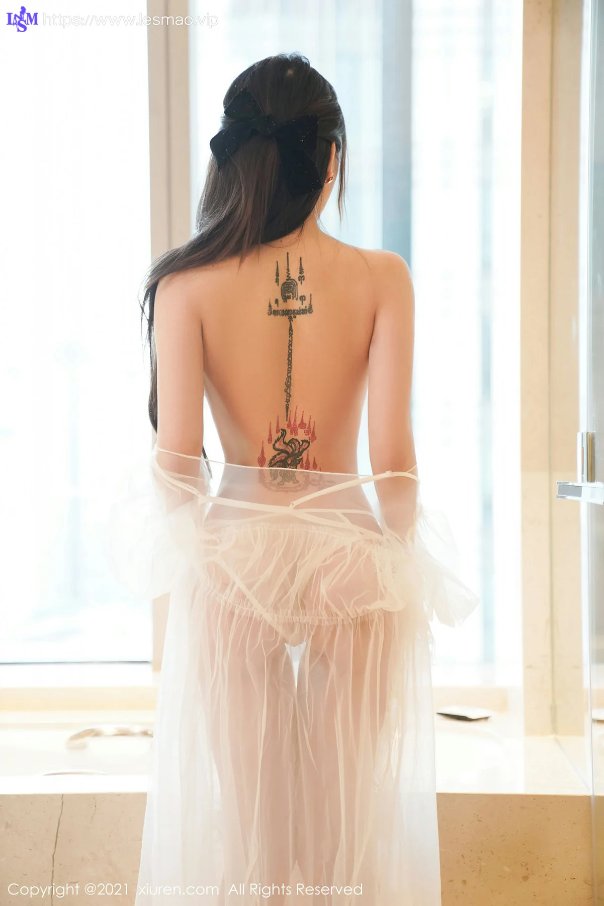 XiuRen 秀人 No.3139  透视新娘白纱 玉兔 主题写真 - 38